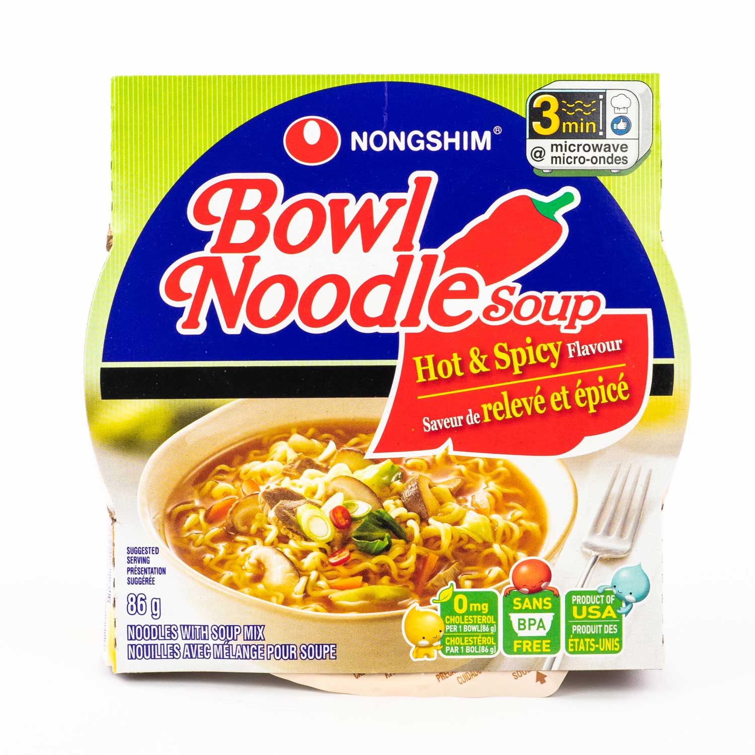 Instant Noodles Hot and Spicy Flavour