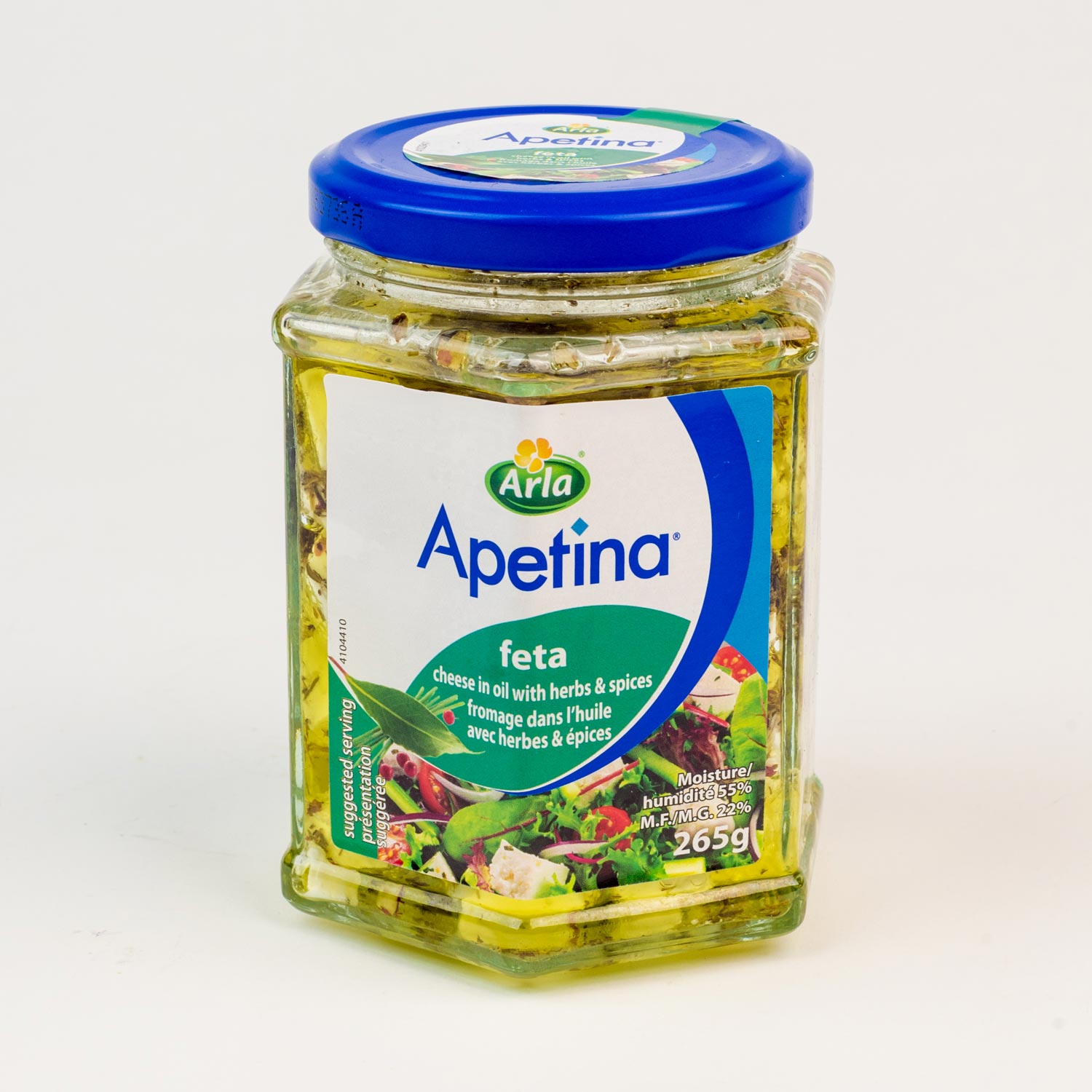Apetina Feta Cheese in Oil with Herbs and Spices 265 g