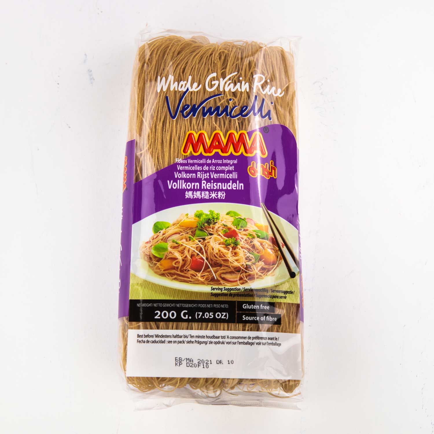 Whole Grain Rice Vermicelli Noodles 200 g