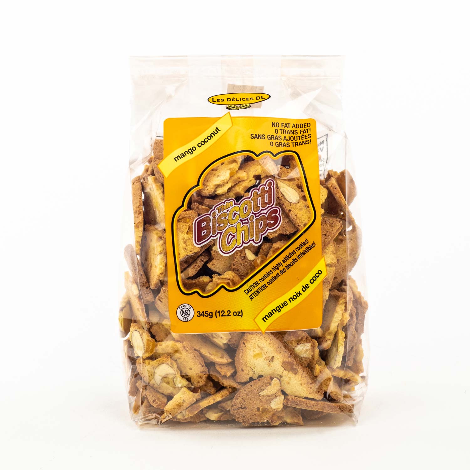 Mango Coconut Biscotti Chips 345 g