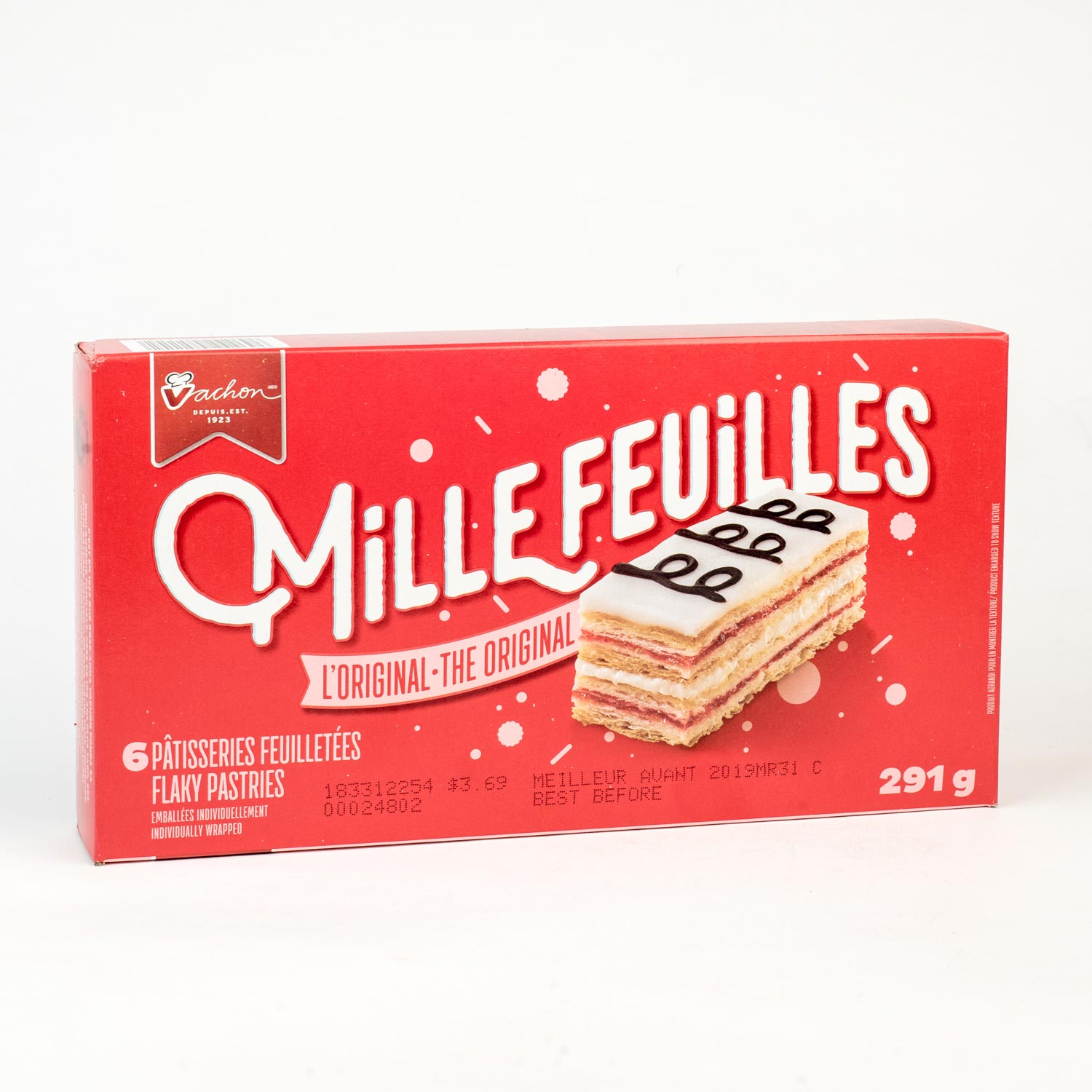 Mille Feuilles Cakes x6