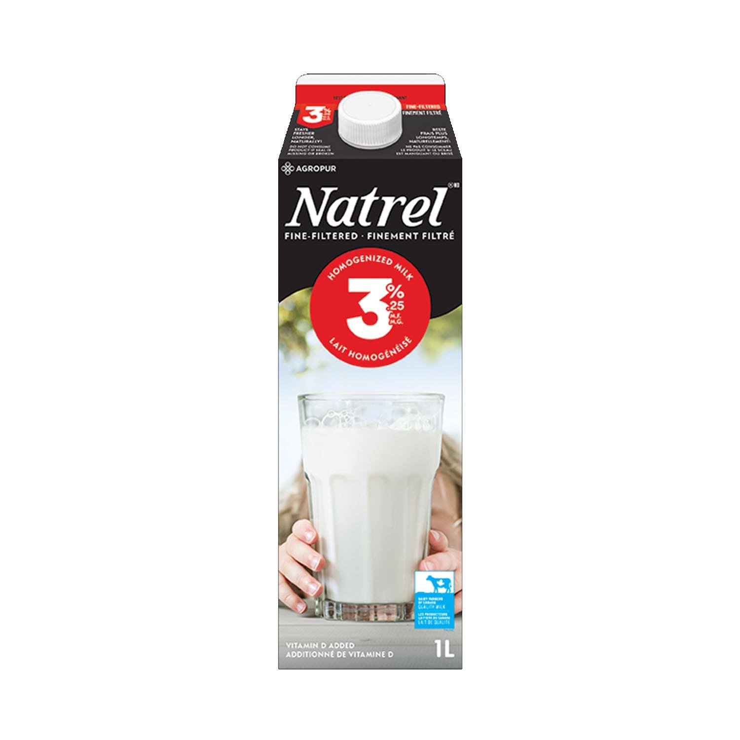 3.25% Fine-filtered Milk 1 L