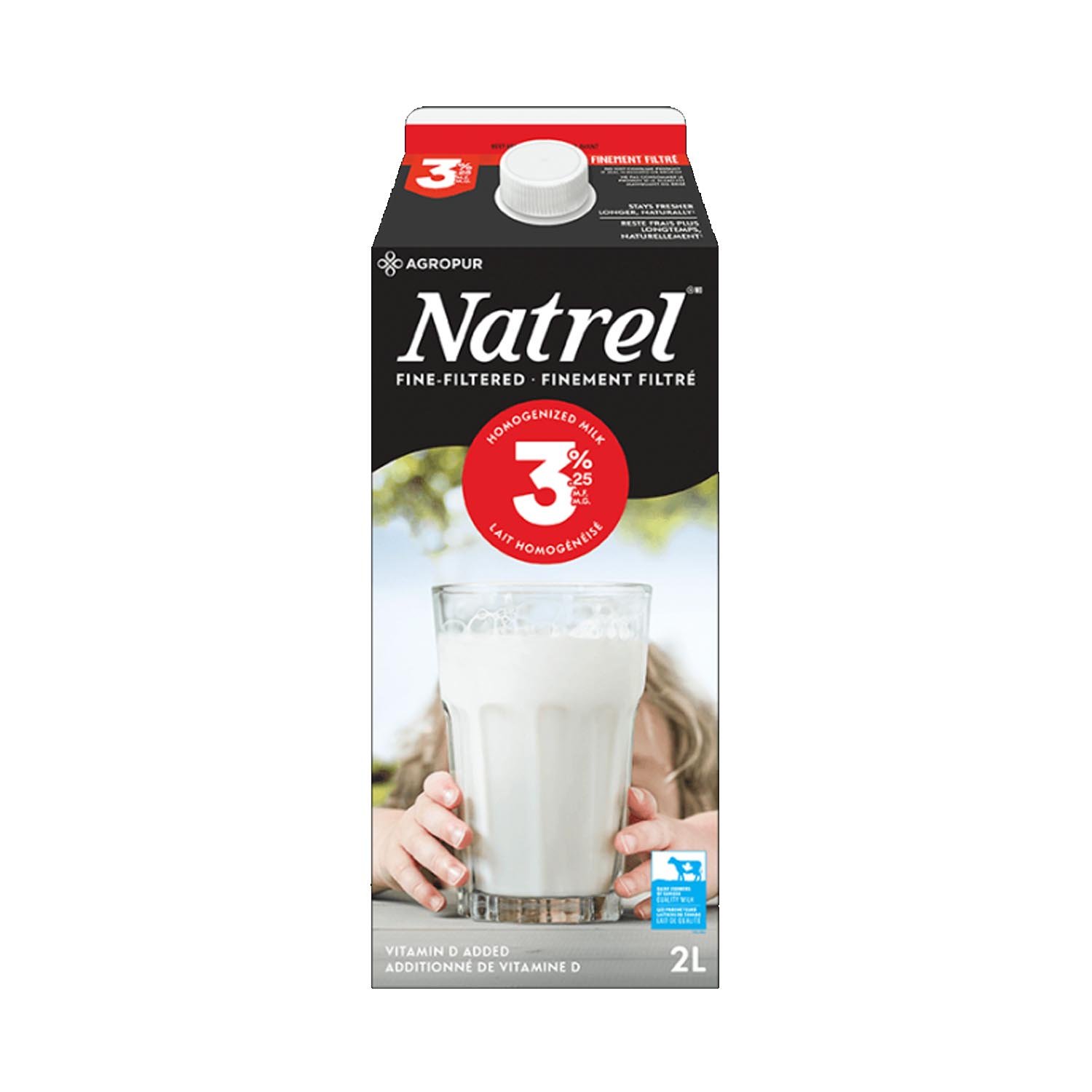 3.25% Fine-filtered Milk 2 L