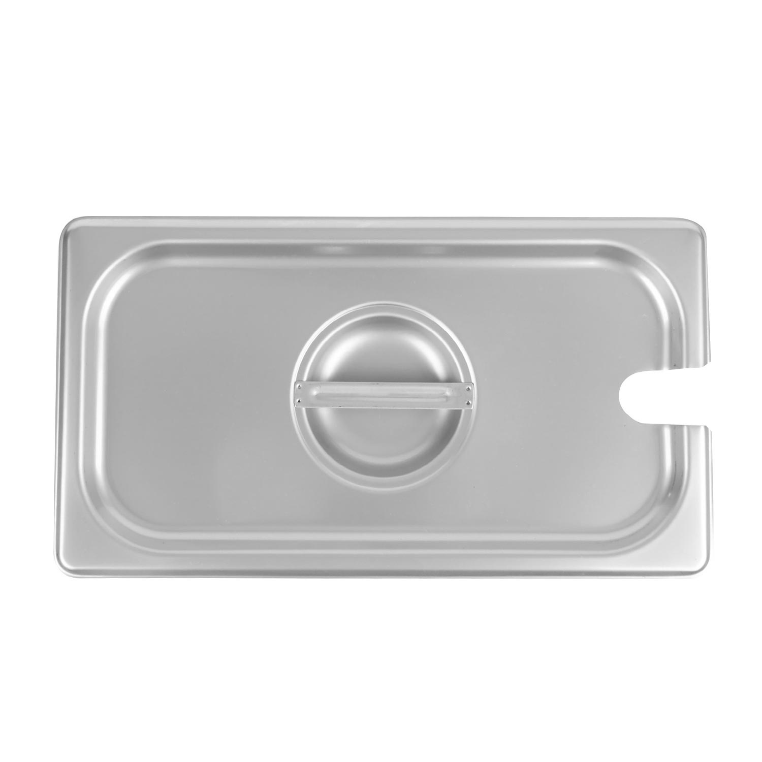 Slotted Cover Food Pan Polycarbonate 1/3 Size