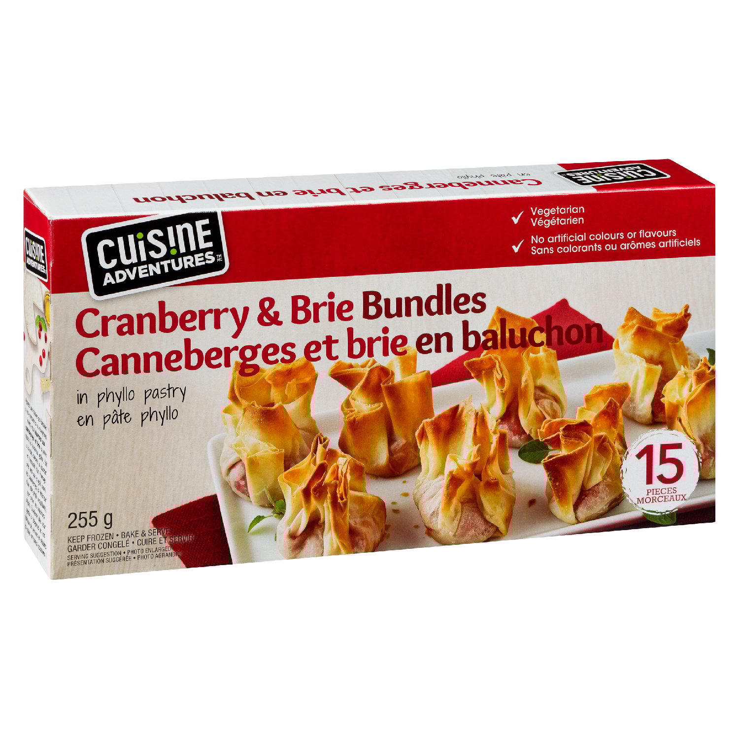 Cranberry and Brie Bundles 255 g