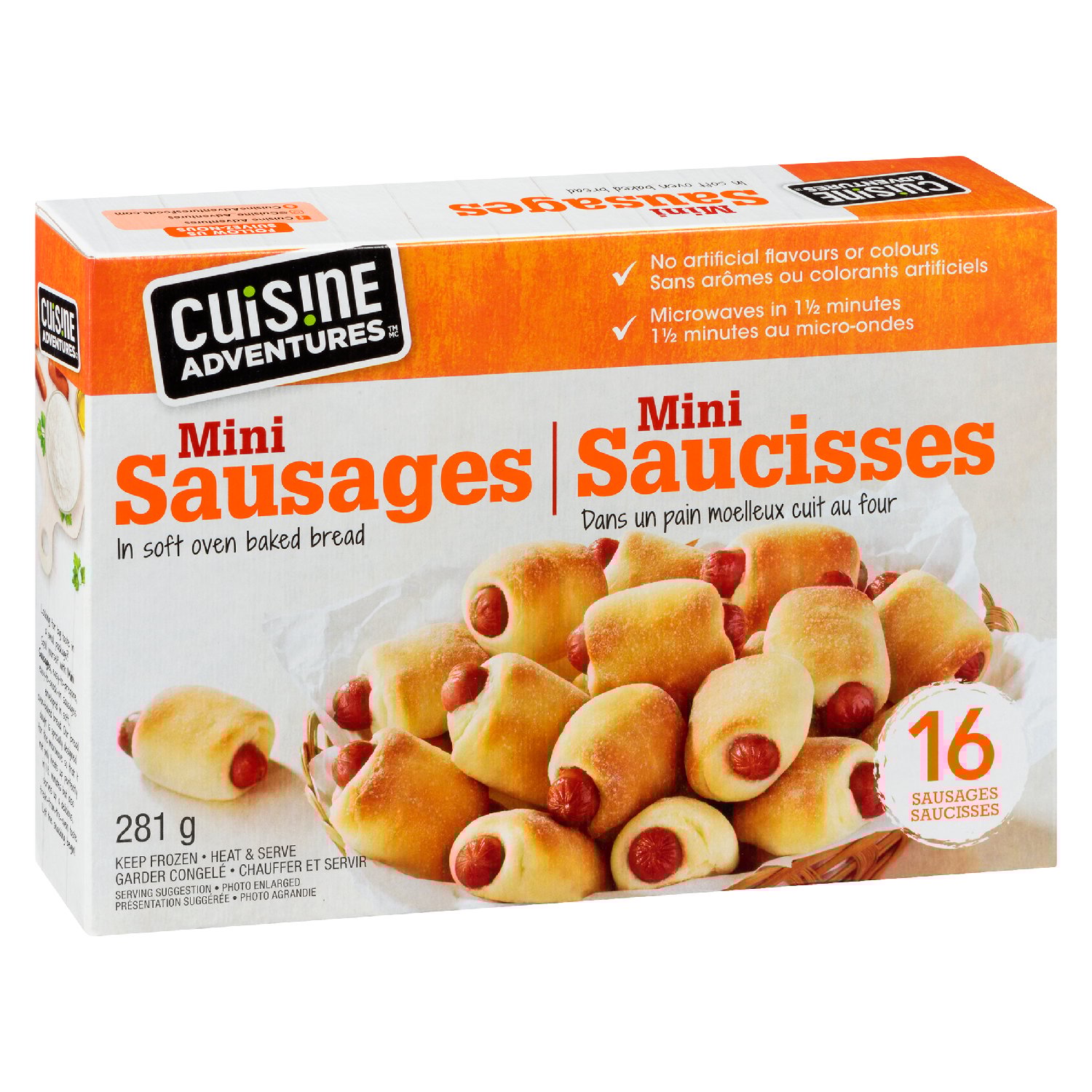 Frozen Mini Sausages 281 g