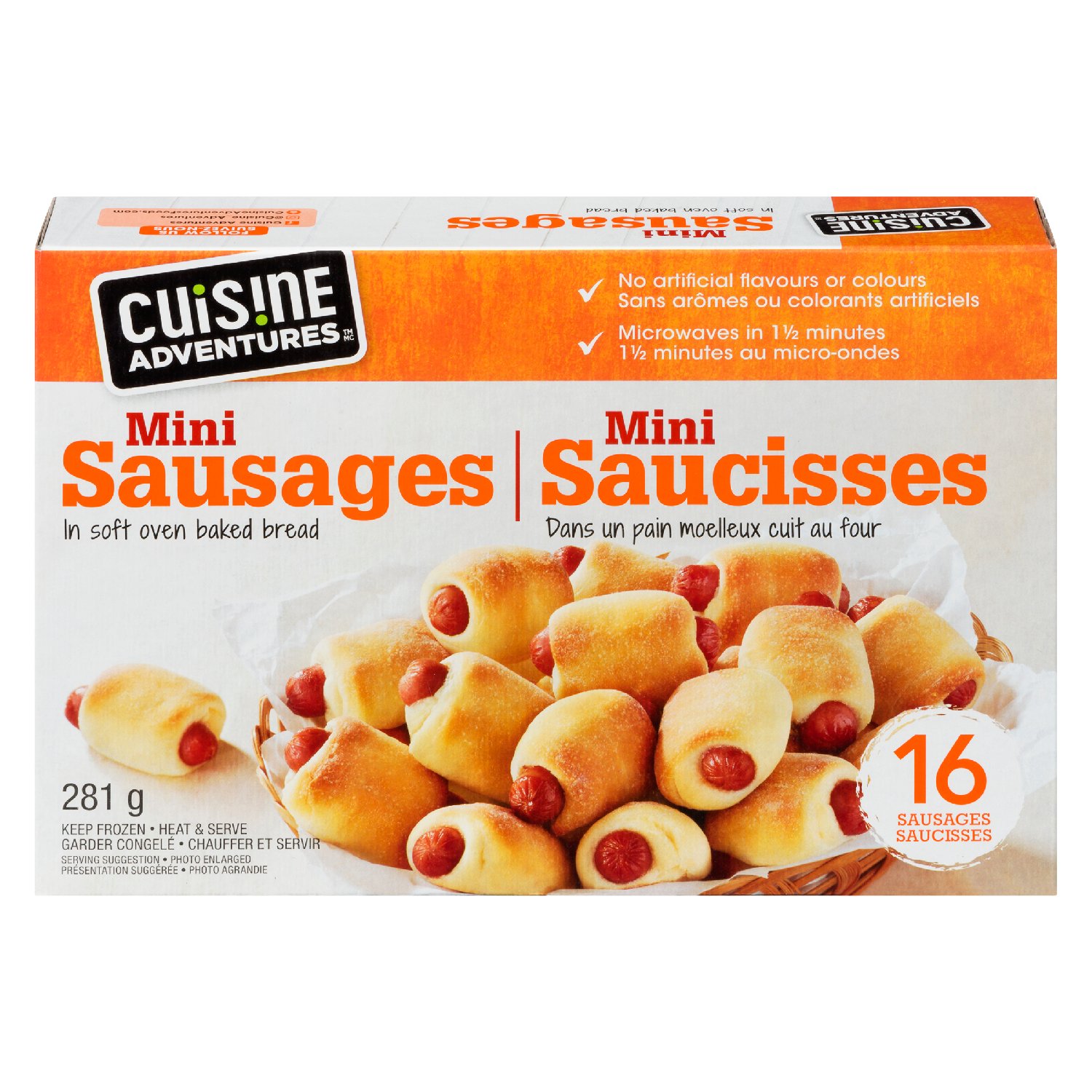 Frozen Mini Sausages 281 g-secondary-image