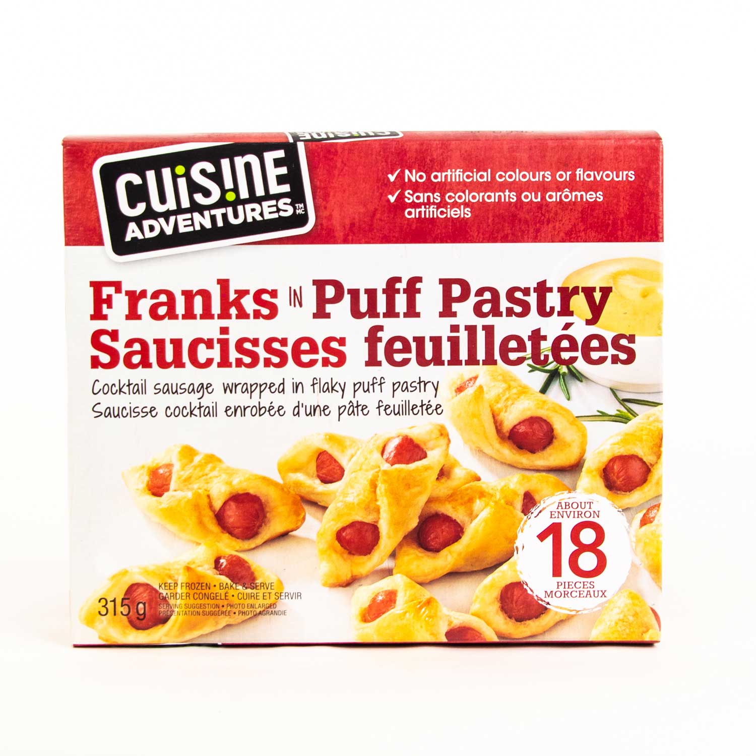 Franks in Puffy Pastry 315 g