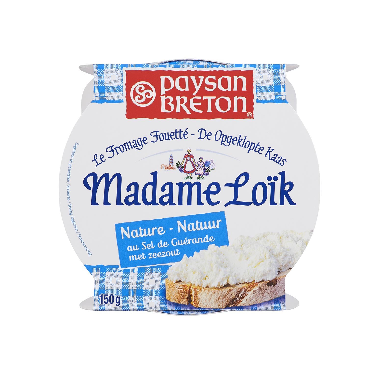 Madame Loïk Plain Fresh Whipped Cheese 150 g