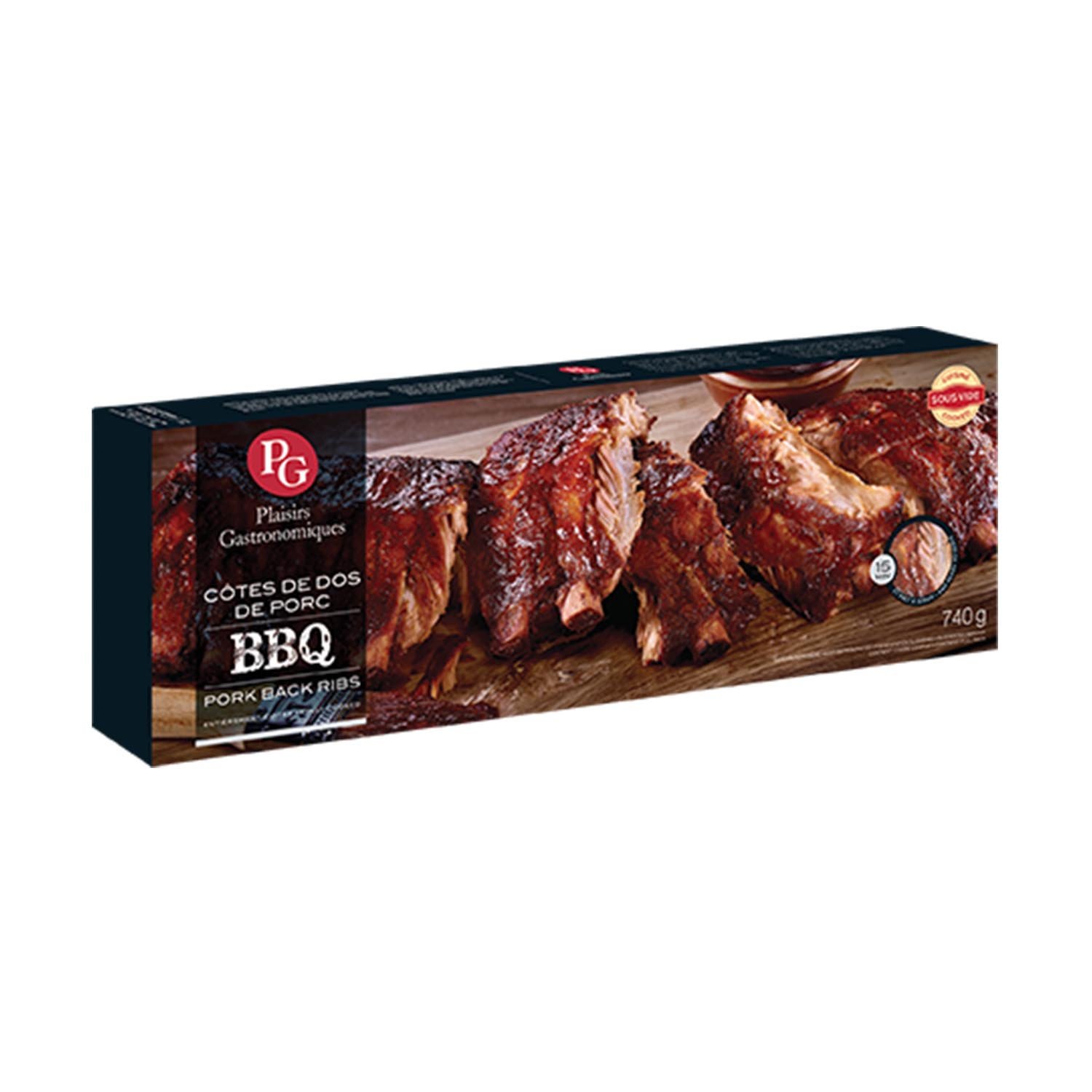 BBQ Pork Ribs 740 g