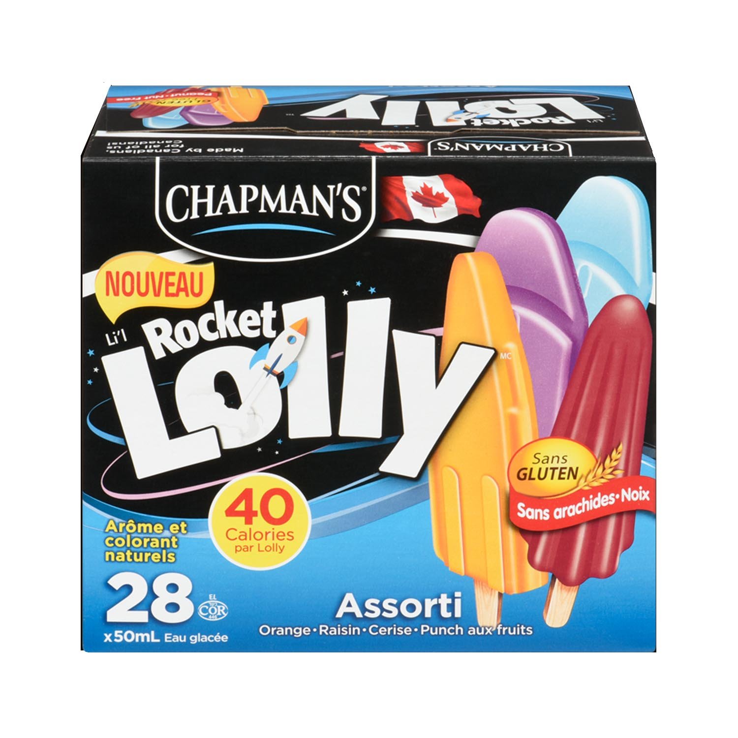 Frozen Lolly Rocket 50 ml x28