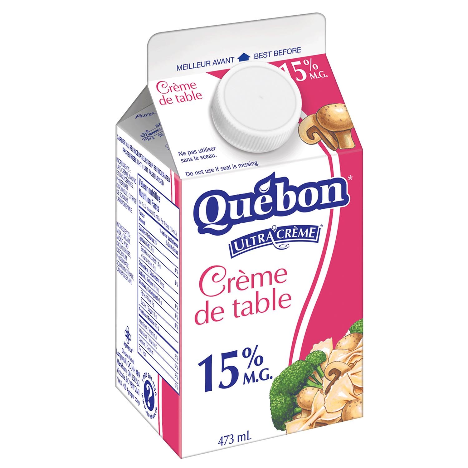 15% Table Cream 473 ml