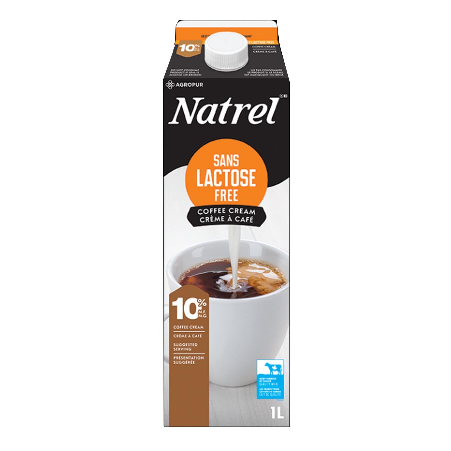 Lactose Free 10% Cream 1 L
