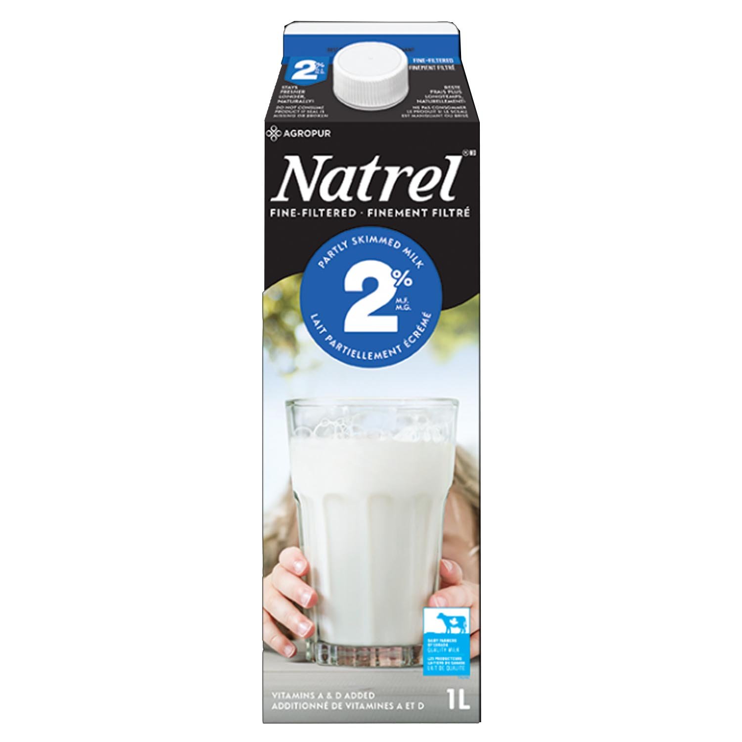 2% Fine-filtered Milk 1 L