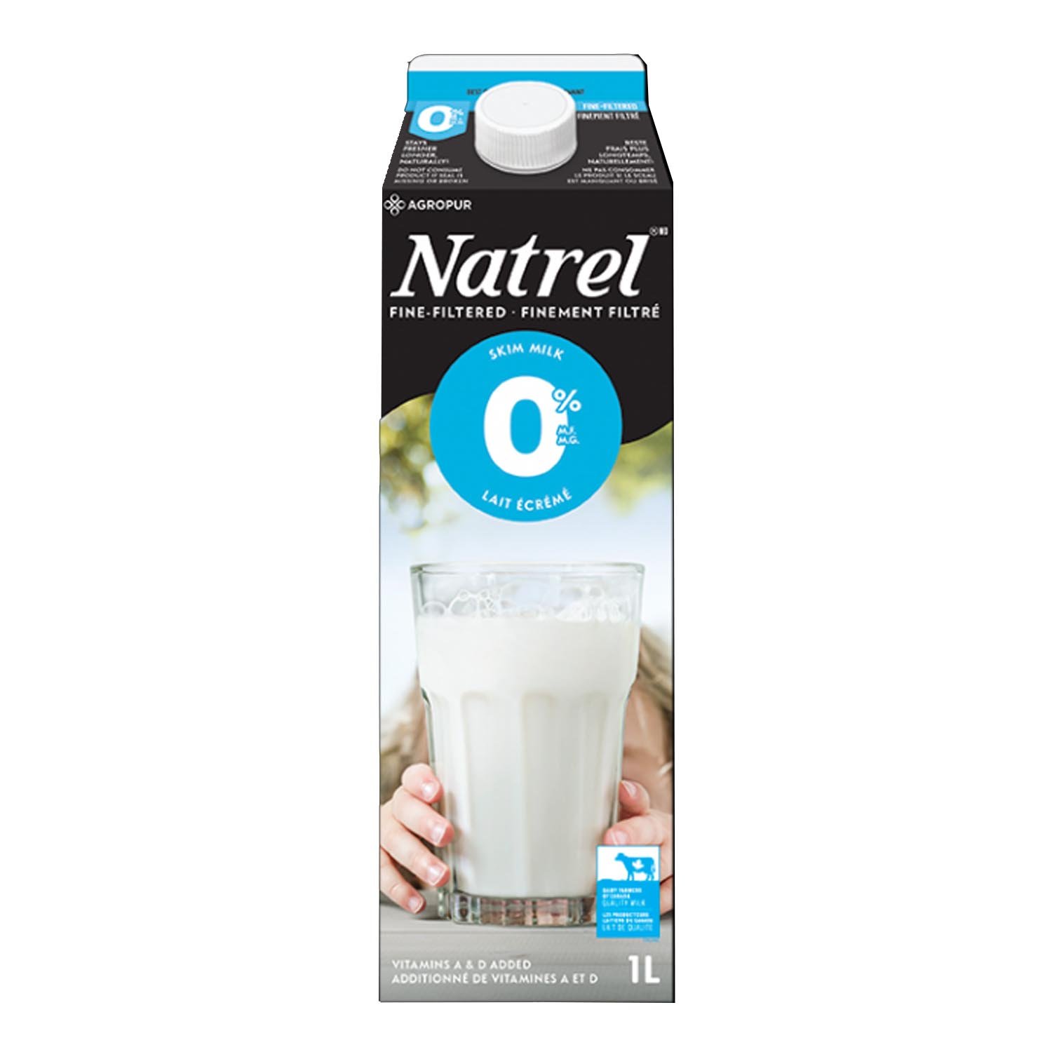 0% Fine-filtered Skim Milk 1 L