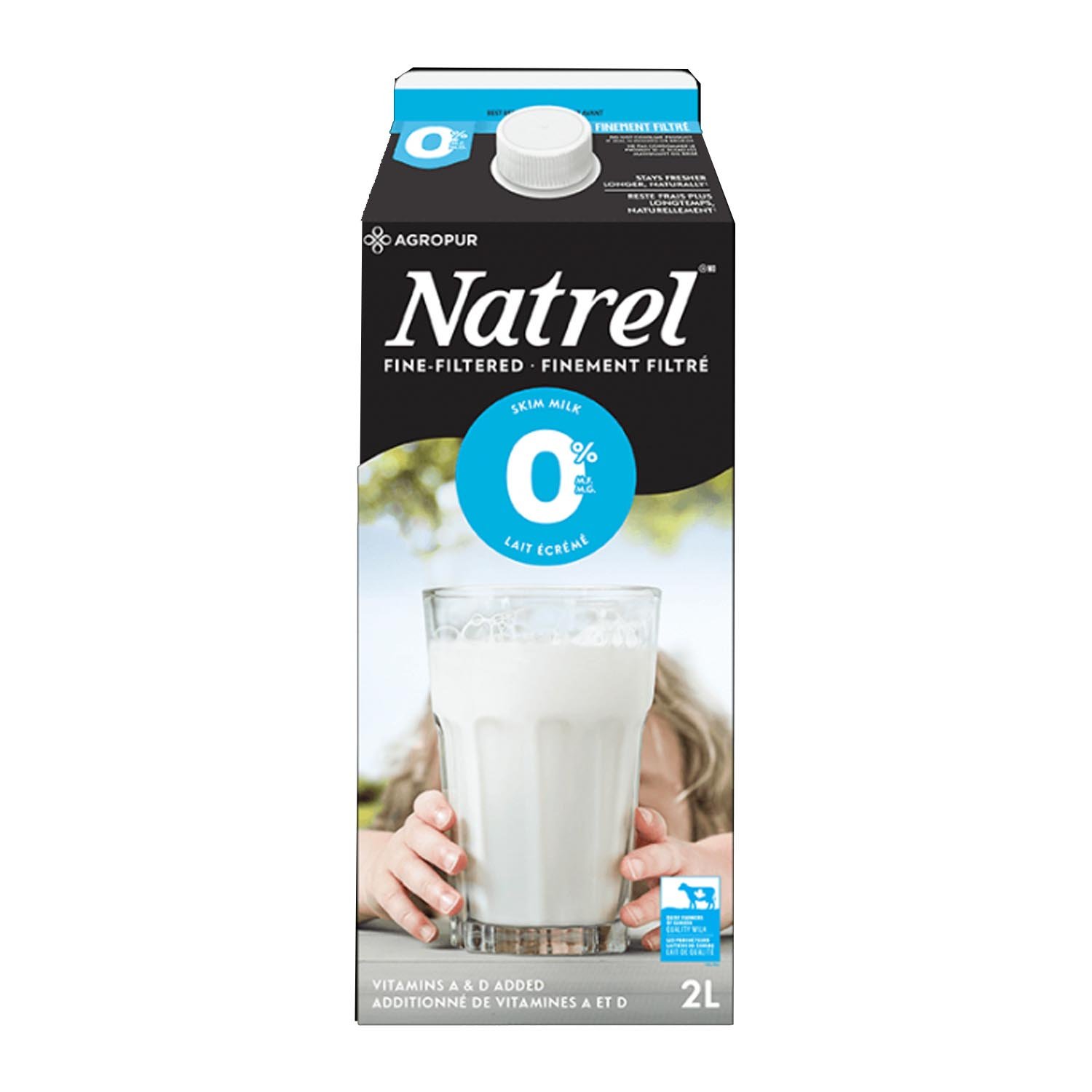 0% Fine-filtered Skim Milk 2 L