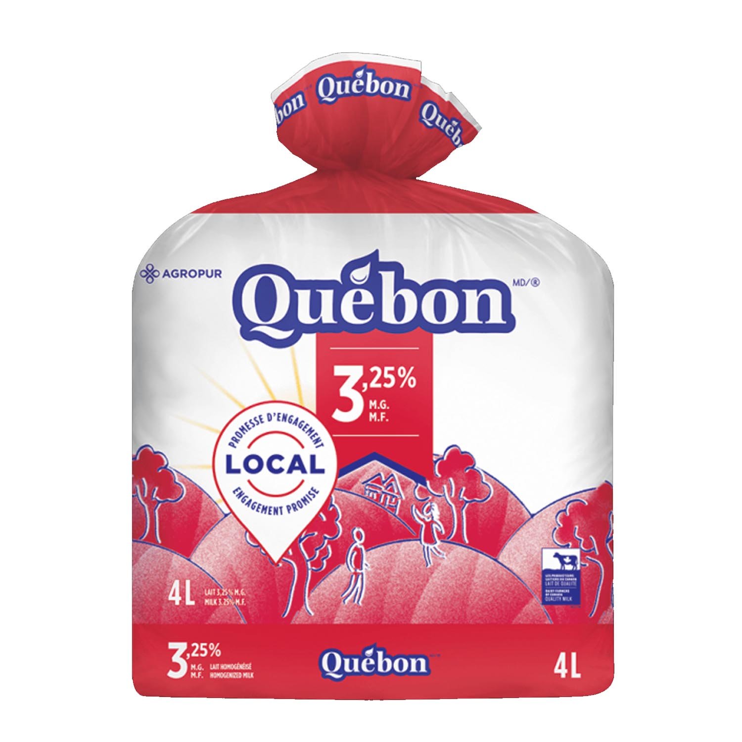 Milk 3.25% 4 L