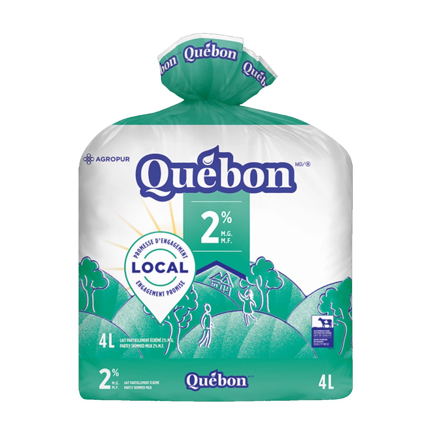 Milk 2% 4 L