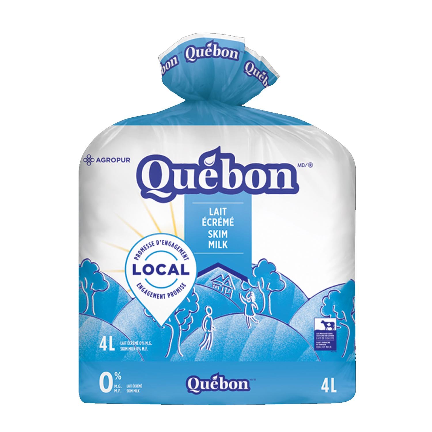 Skim Milk 0% 4 L