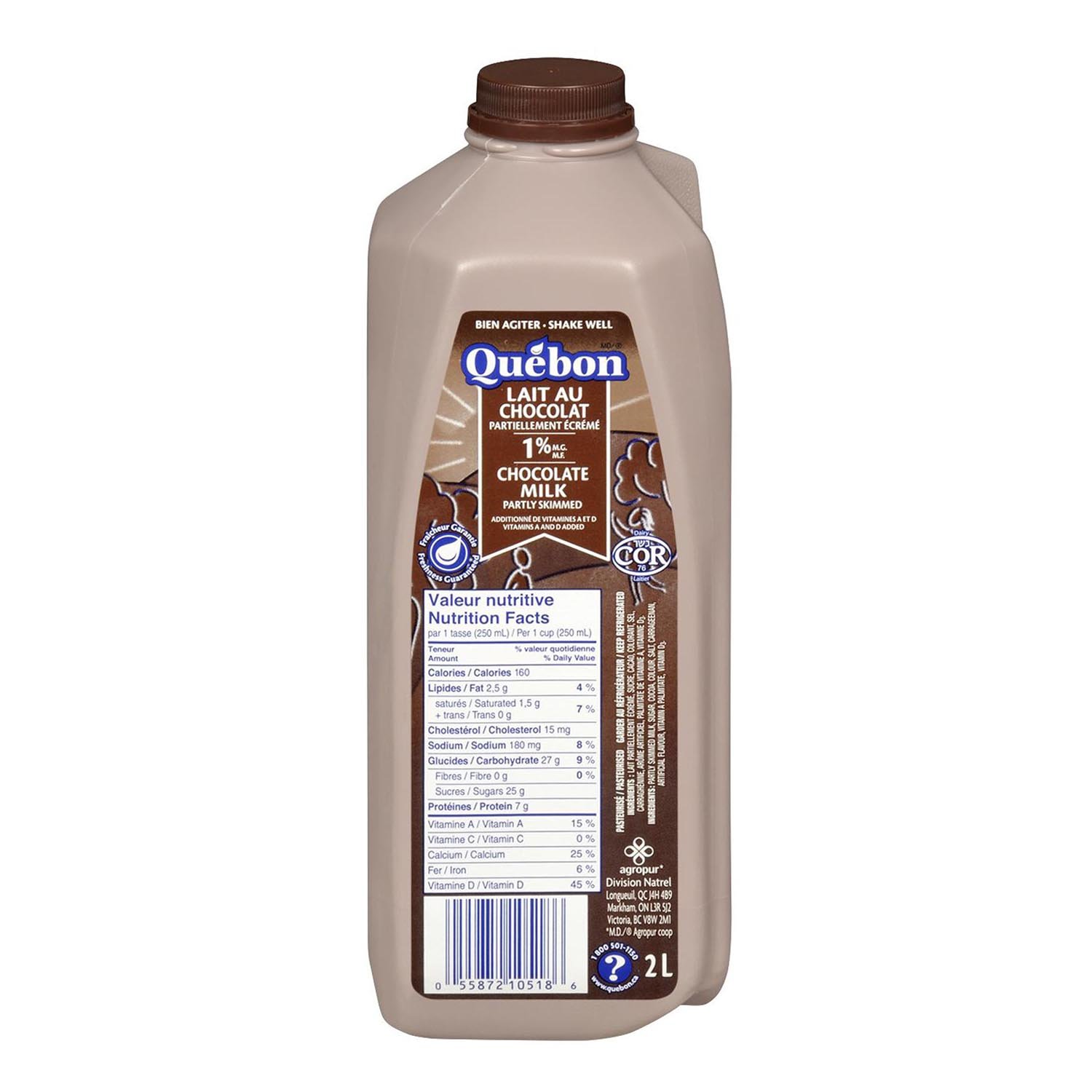 1% Chocolate Milk 2 L