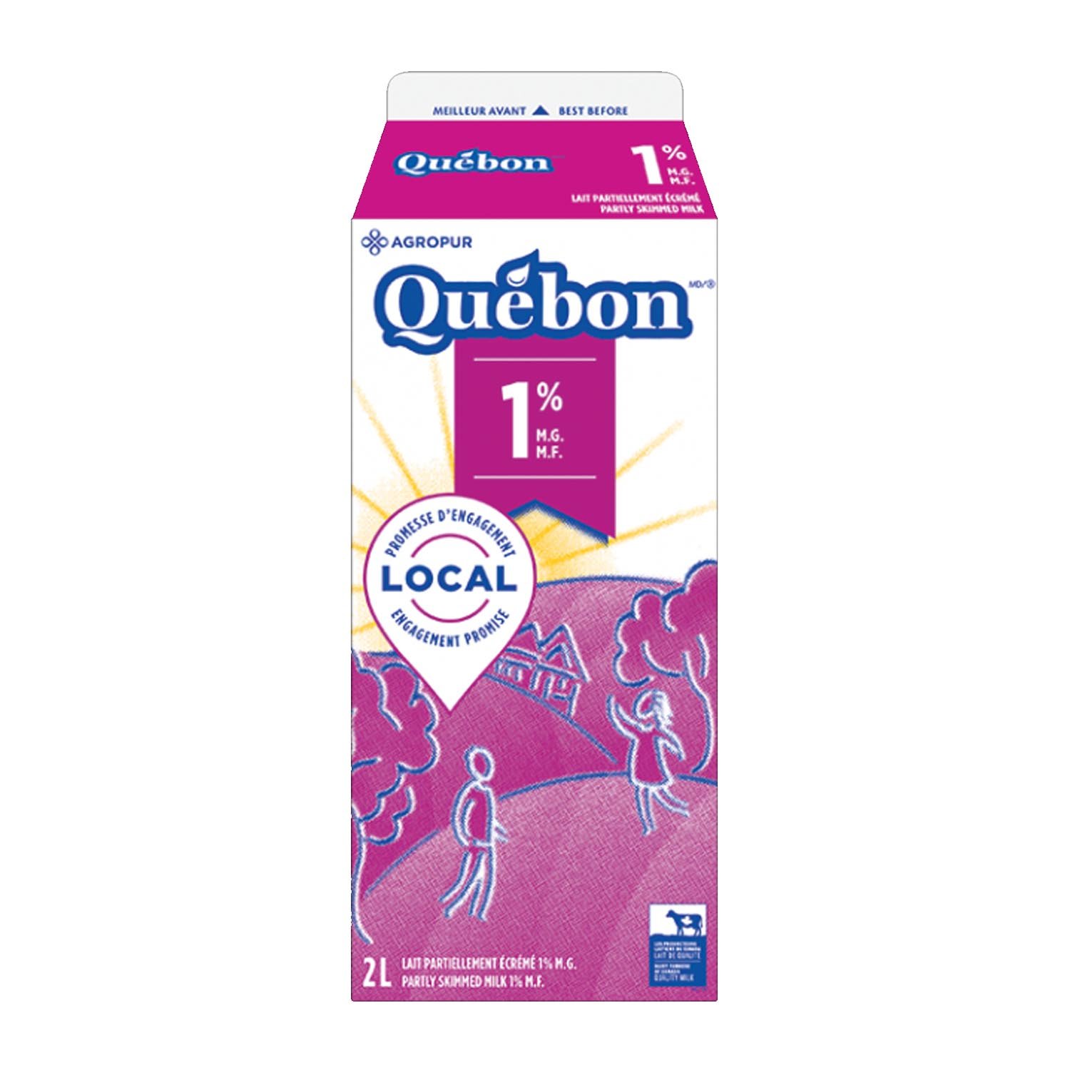 1% Milk 2 L