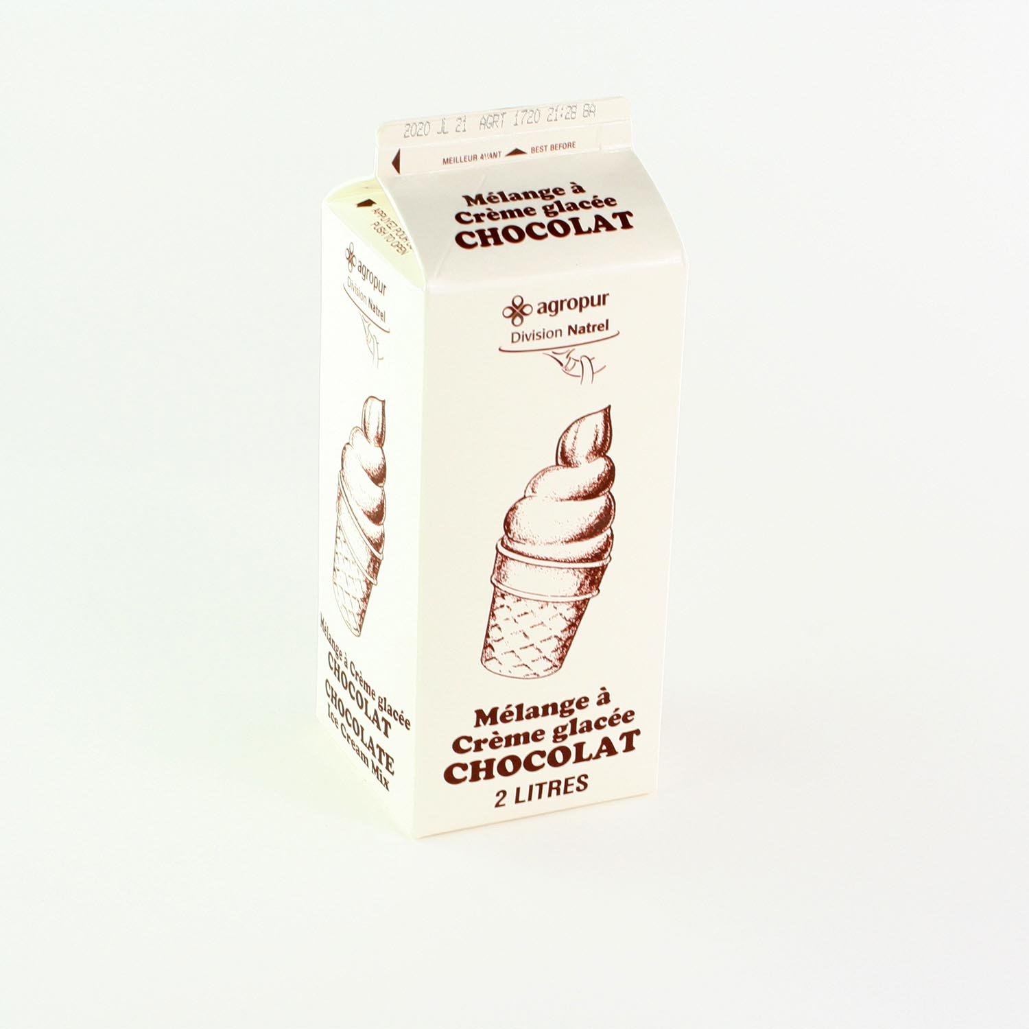 Chocolate Ice Cream Mix 2 L