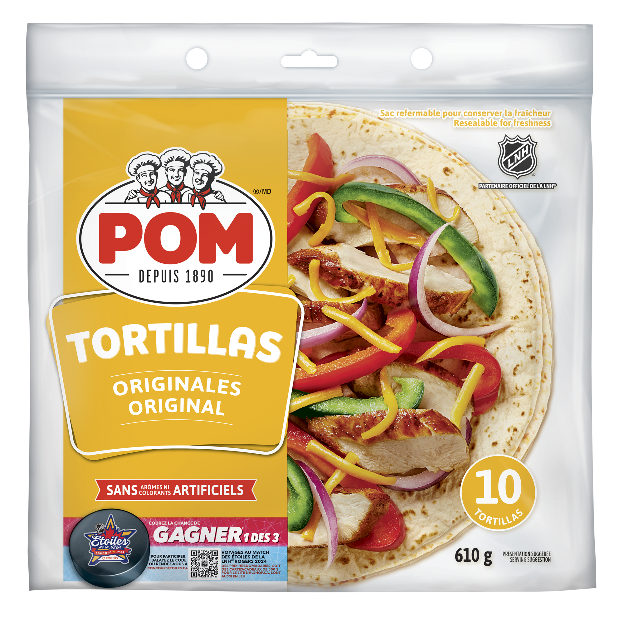 Original Wheat Tortilla 9''