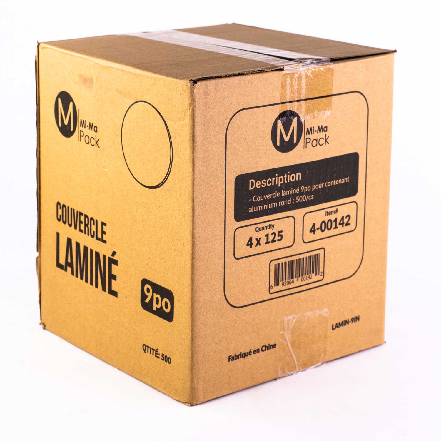 Laminated Cardboard Lid 9'' / 22,9 cm x125-secondary-image