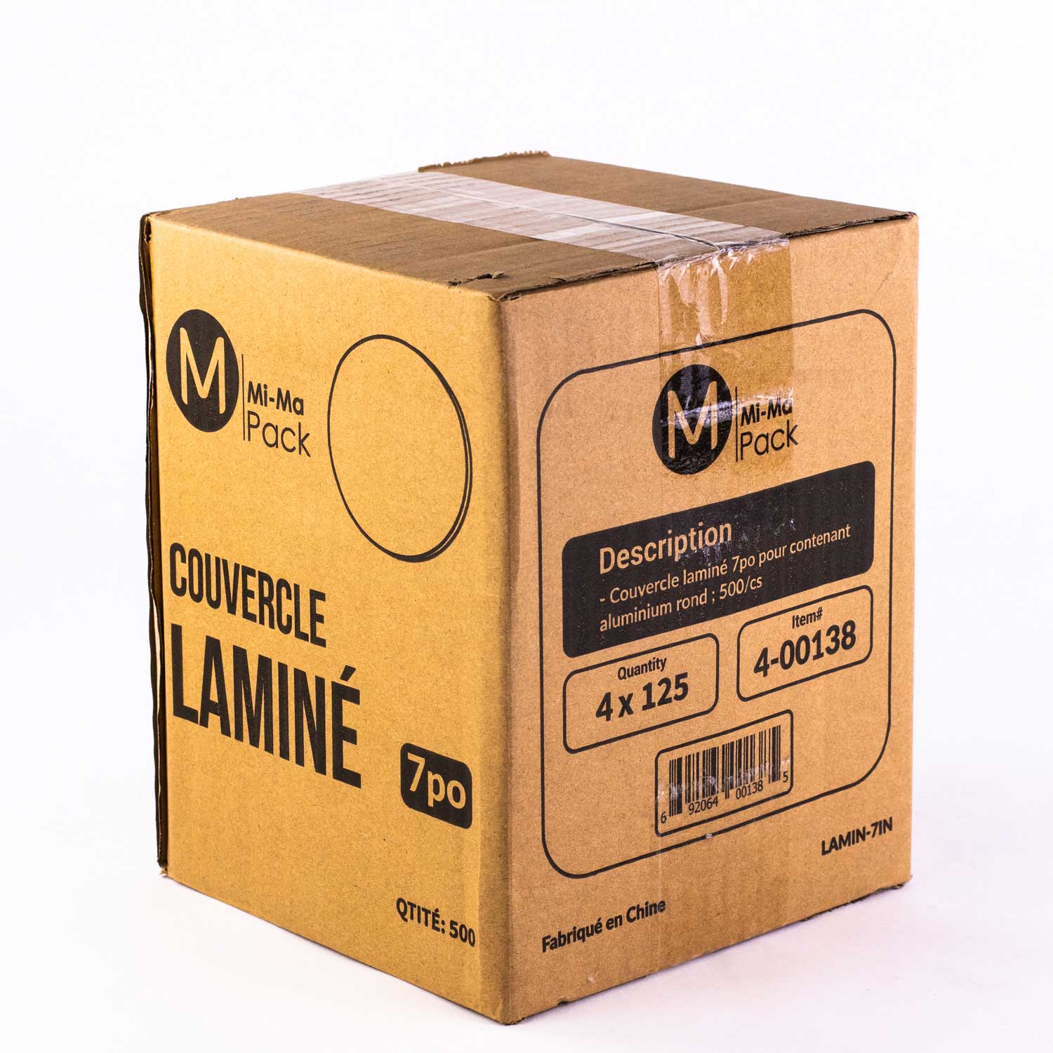 Laminated Cardboard Lid 7
