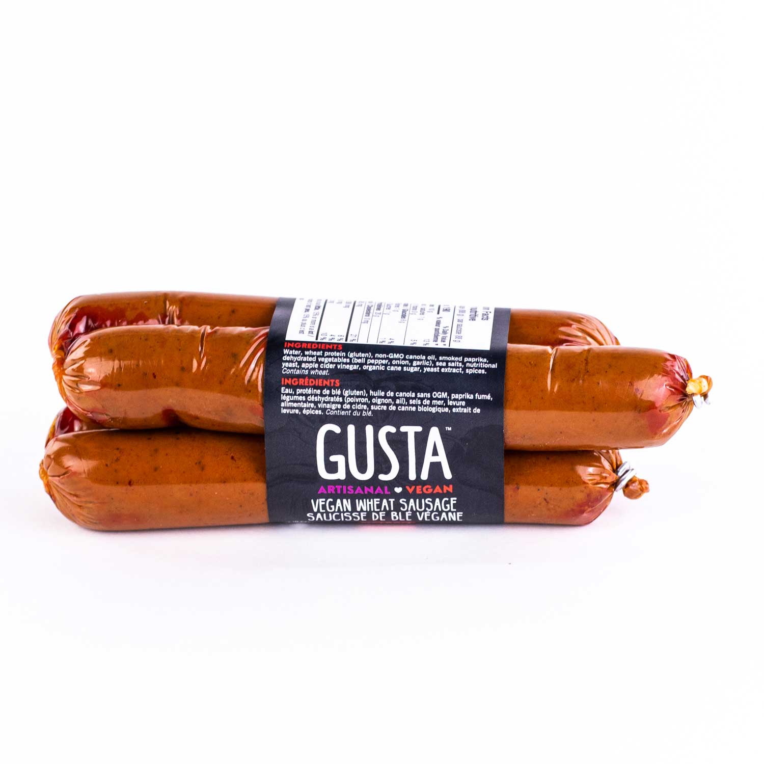 Vegan Wheat Espanola Smoked Paprika Sausages 350 g