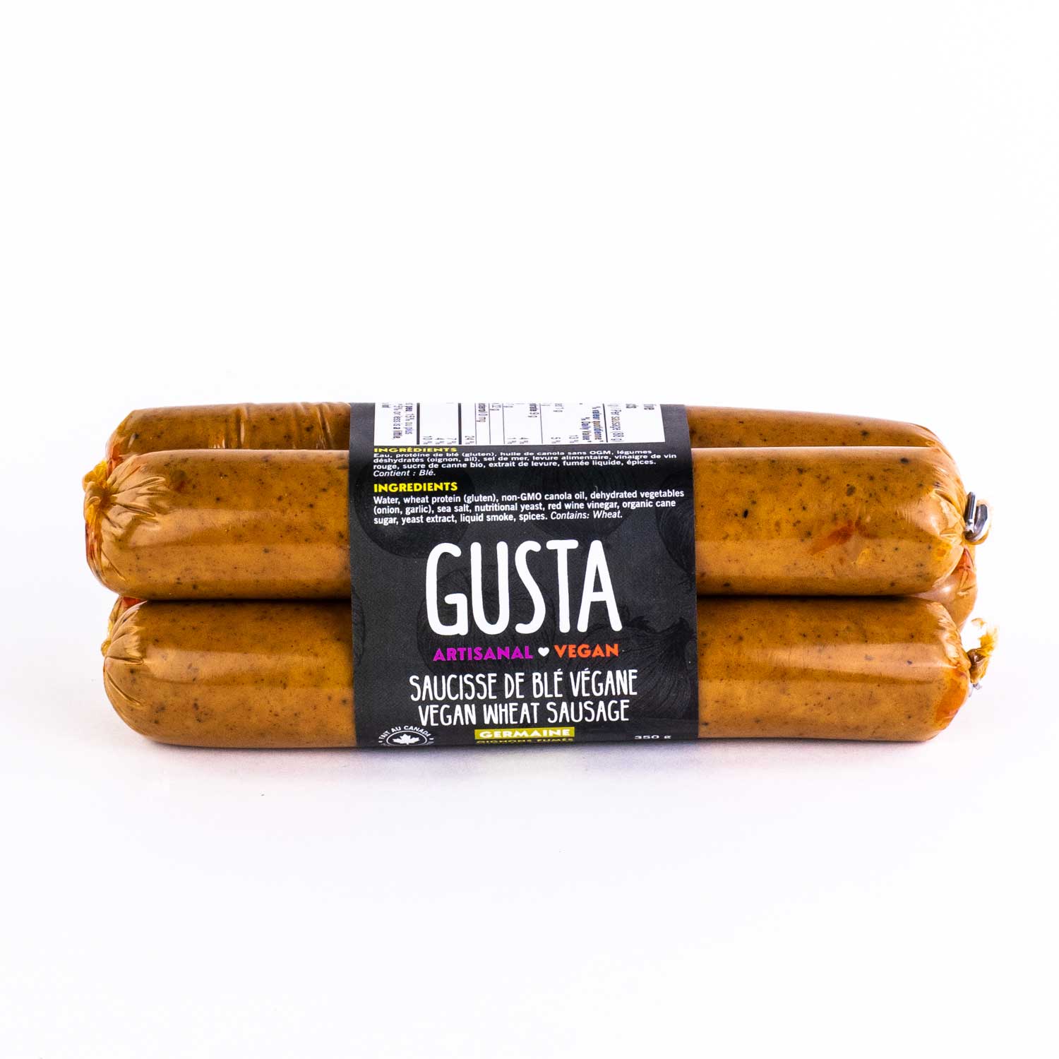 Vegan Smoked Onion and Wheat German Sausages 350 g