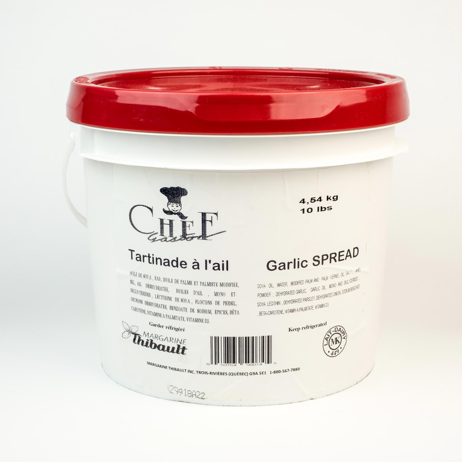 Garlic Spread 4.54 kg