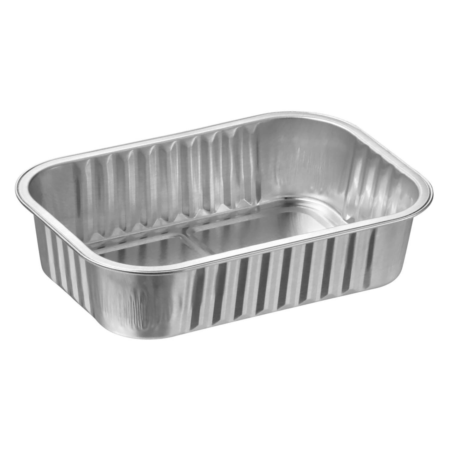 Combo Rectangular Aluminum Container with Lid 14.5 oz / 429 ml