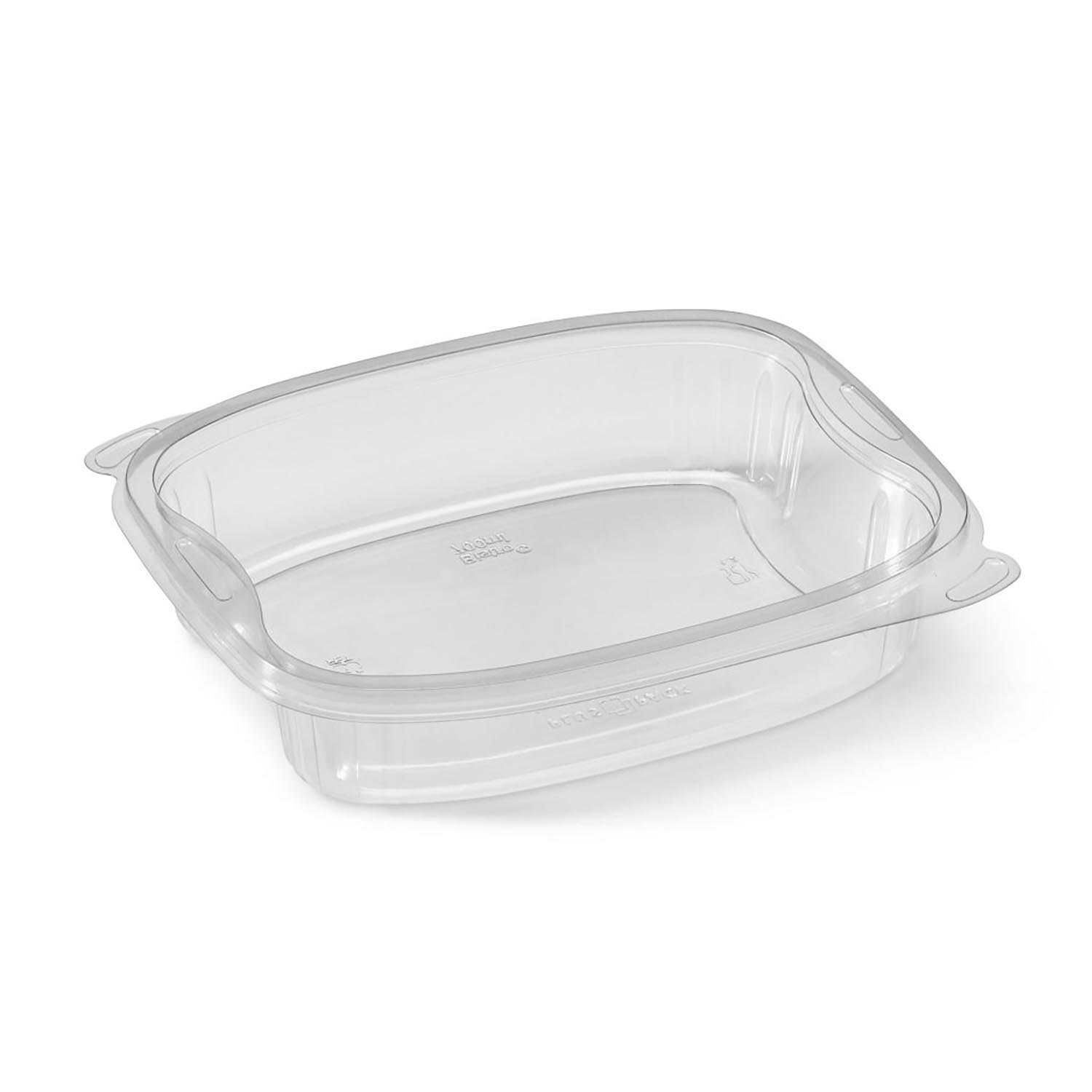 Combo Clear Plastic Container with Lid 24 oz / 710 ml