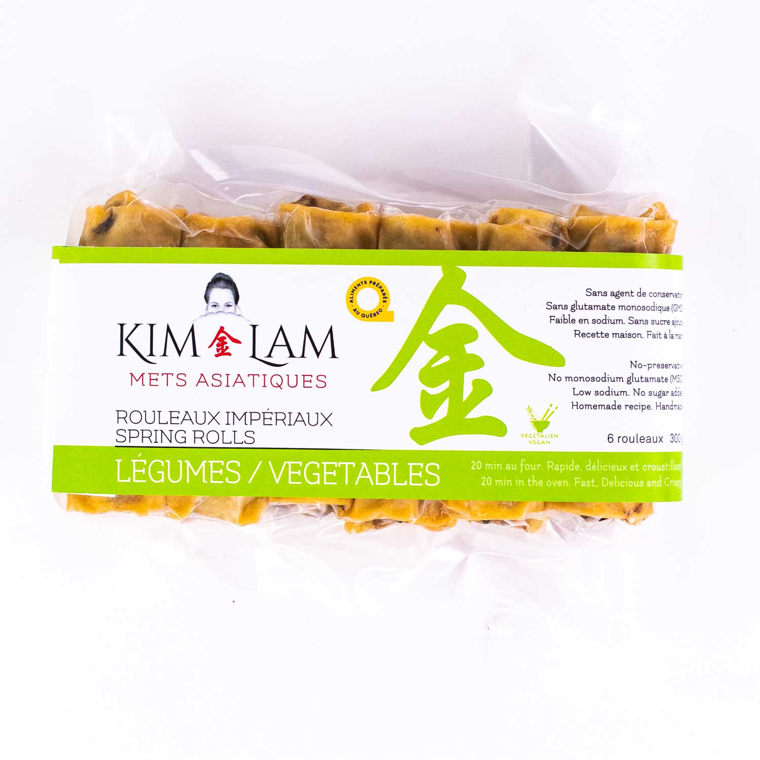 Frozen Vegetables Imperial Rolls 300 g