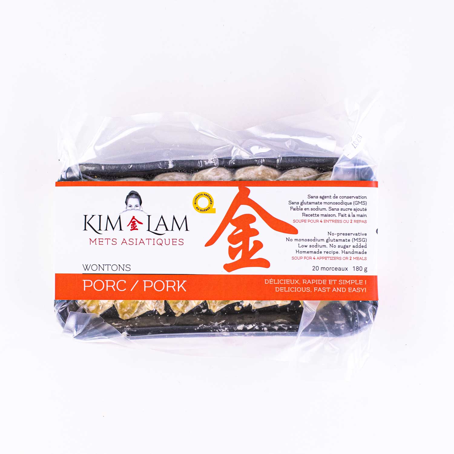 Frozen Pork Wonton 180 g