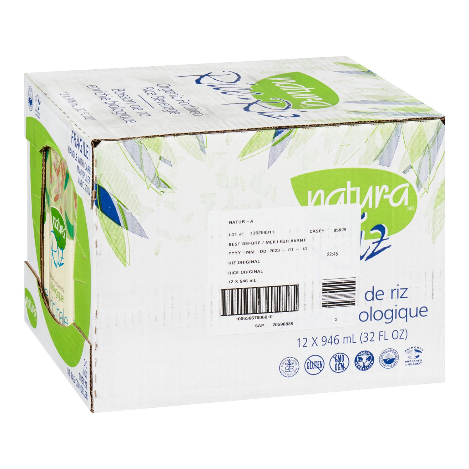 Organic Rice Beverage 946 ml-tertiary-image