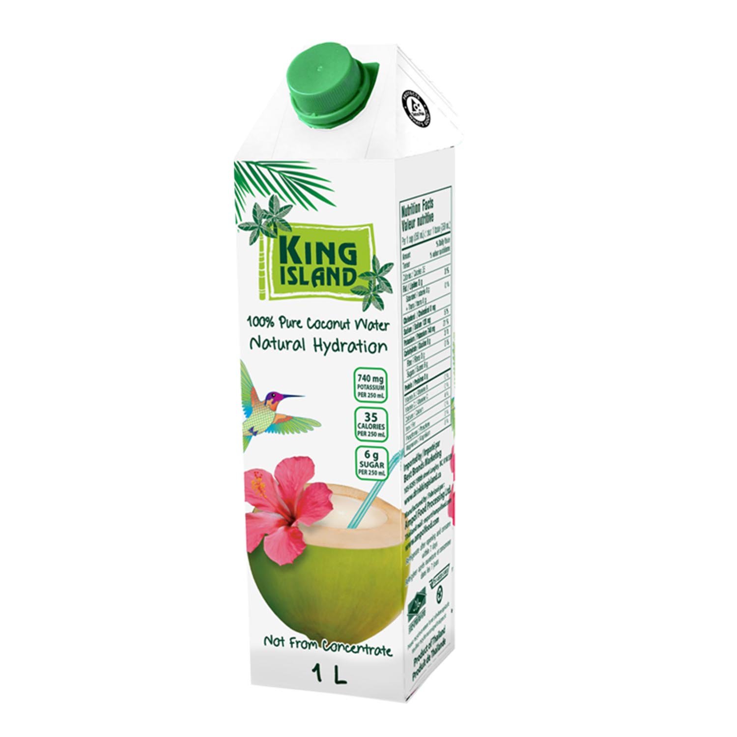 100% Pure Coconut Water 1 L