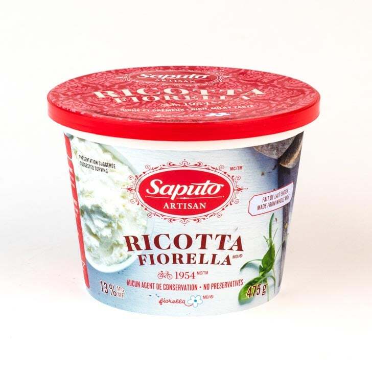 13% Fiorella Plain Ricotta 475 g