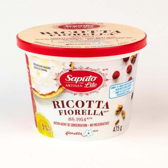 5% Light Fiorella Ricotta 475 g