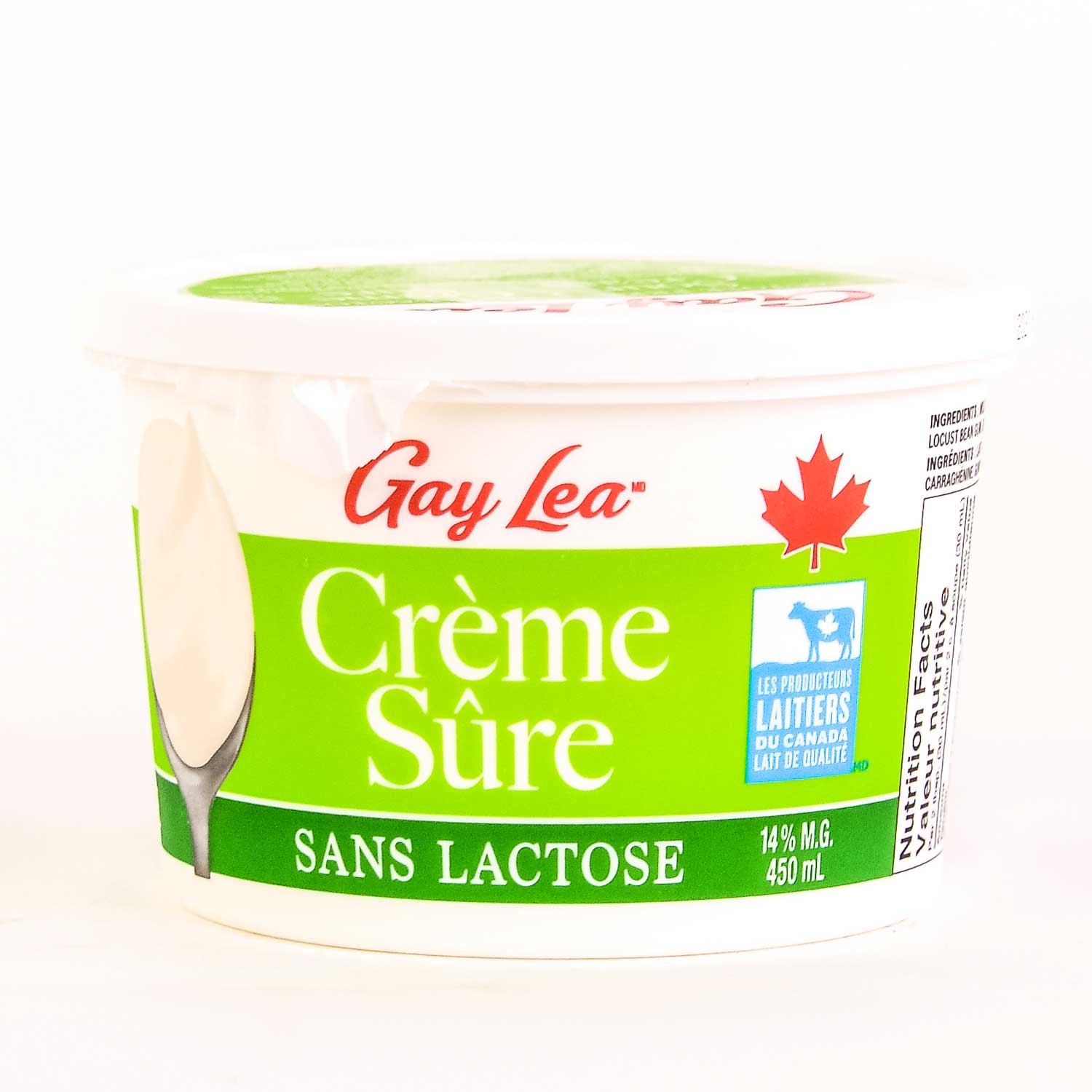Lactose Free 14% Sour Cream 450 ml
