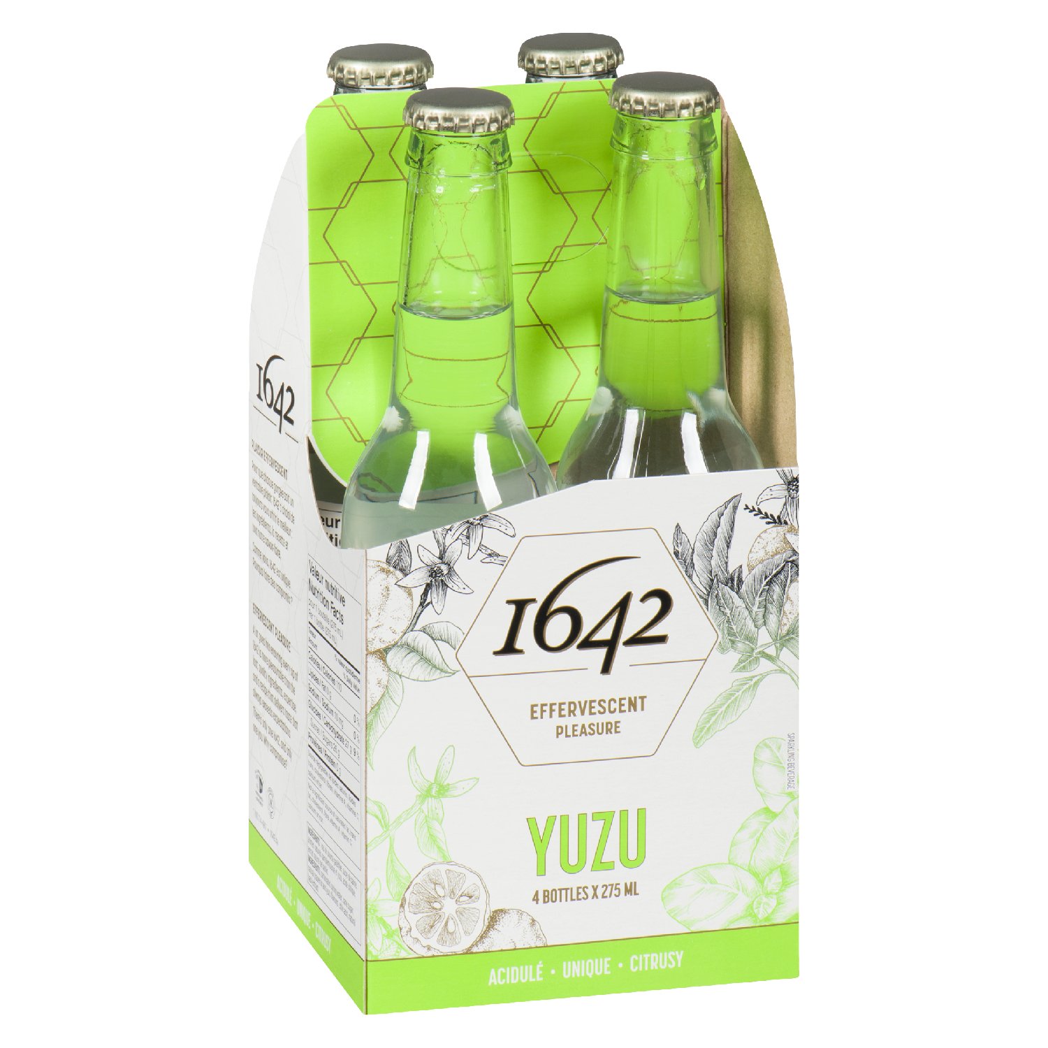 Yuzu Drink 275 ml x4-secondary-image