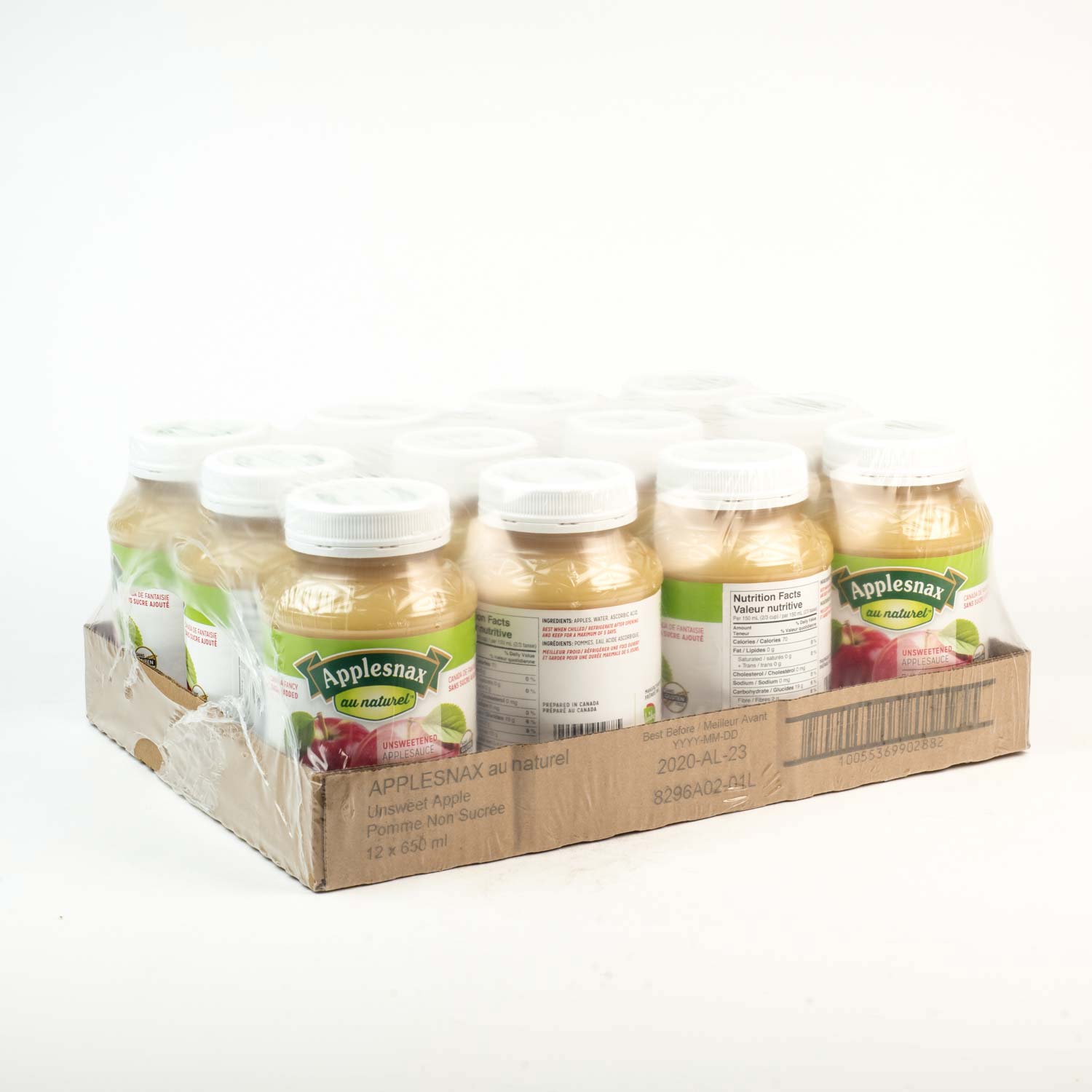 Unsweetened Apple Sauce 620 ml-secondary-image