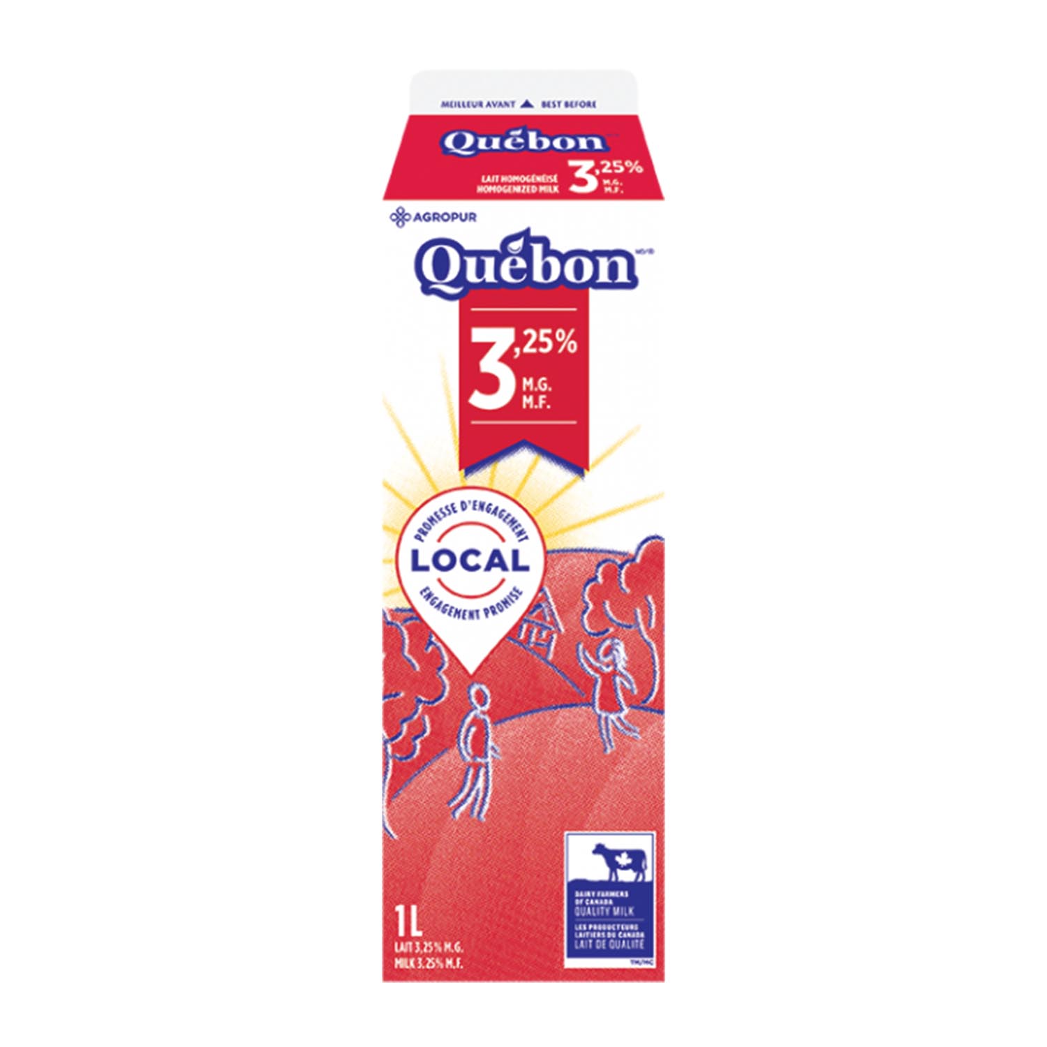3.25% Milk 1 L