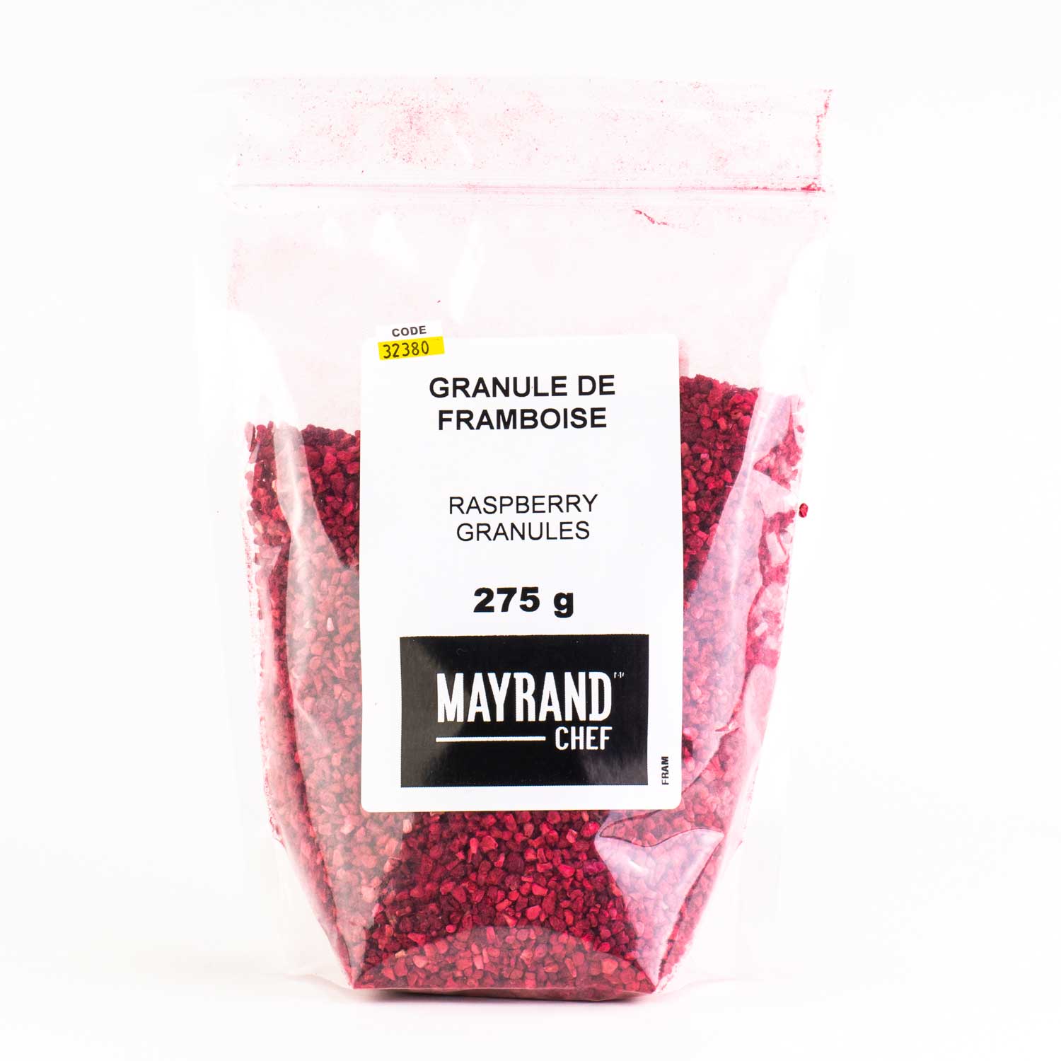 Freeze-dried Raspberry Granules 275 g