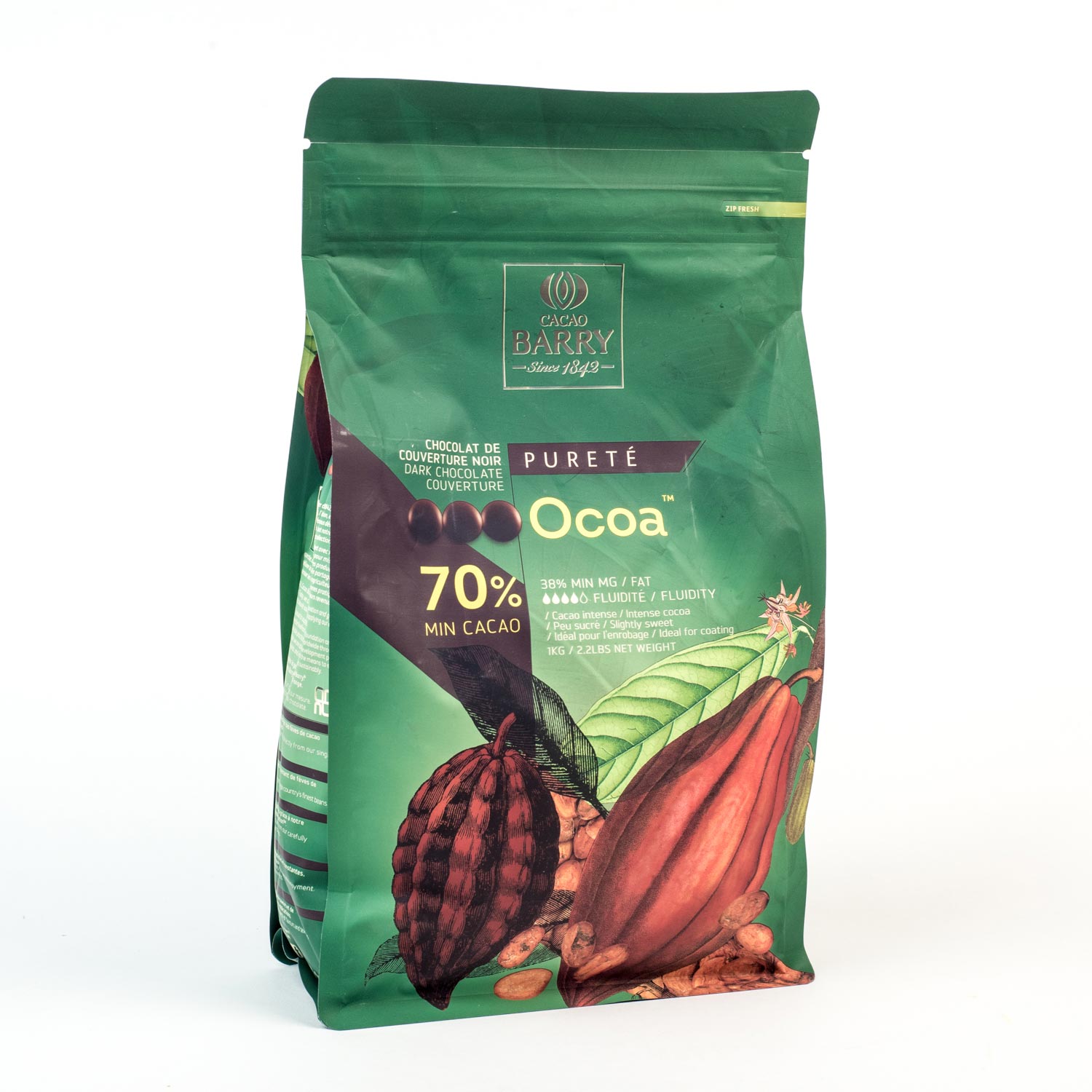 Dark Chocolate 70% Ocoa 1 kg