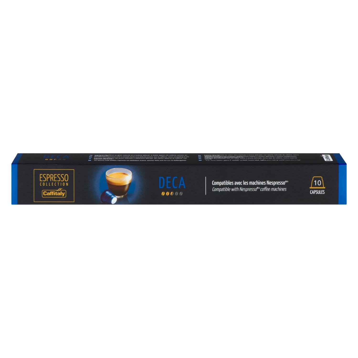 Decaffeinated Nespresso Coffee Caps x10