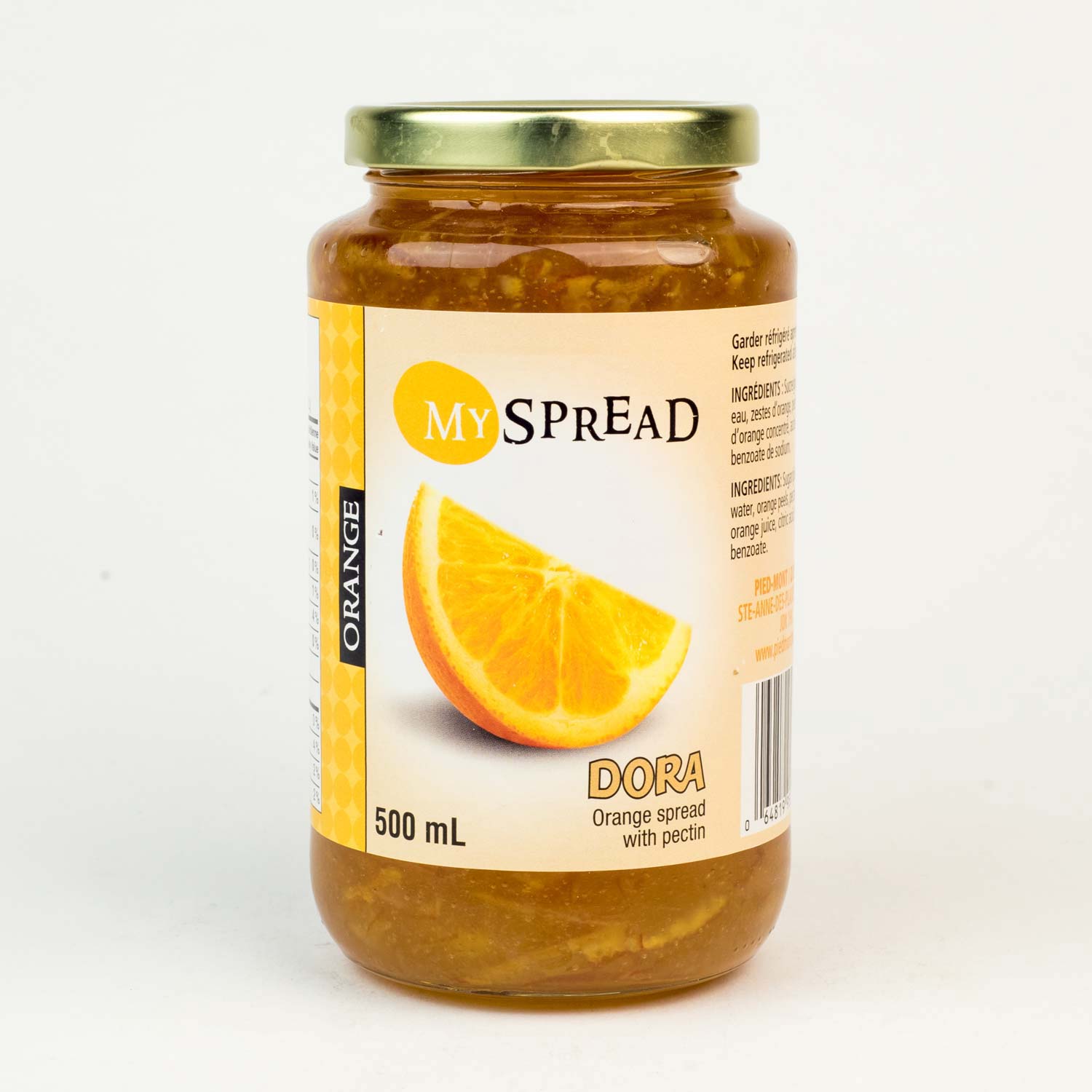 Orange Spread with Pectin 500 ml-secondary-image