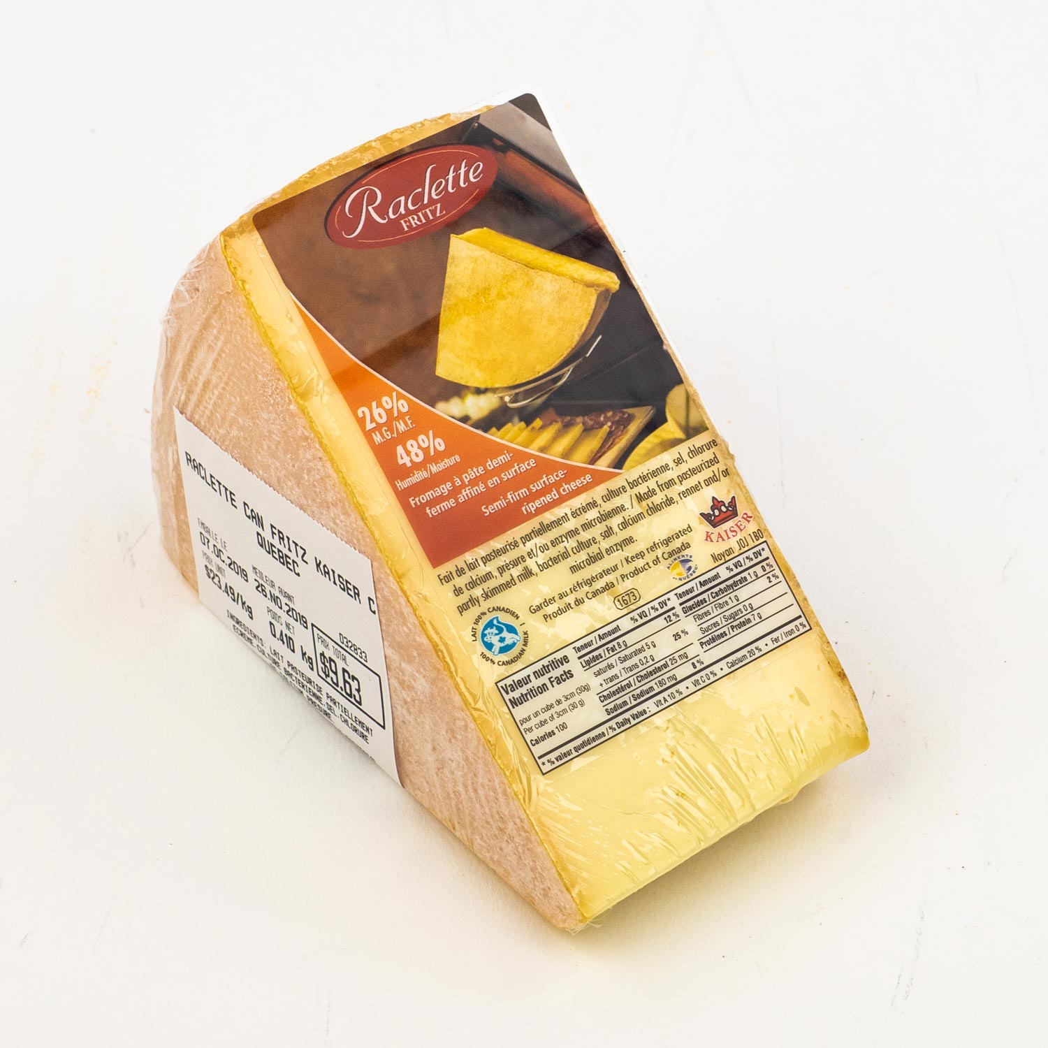 Canadian Raclette Cheese 400 g