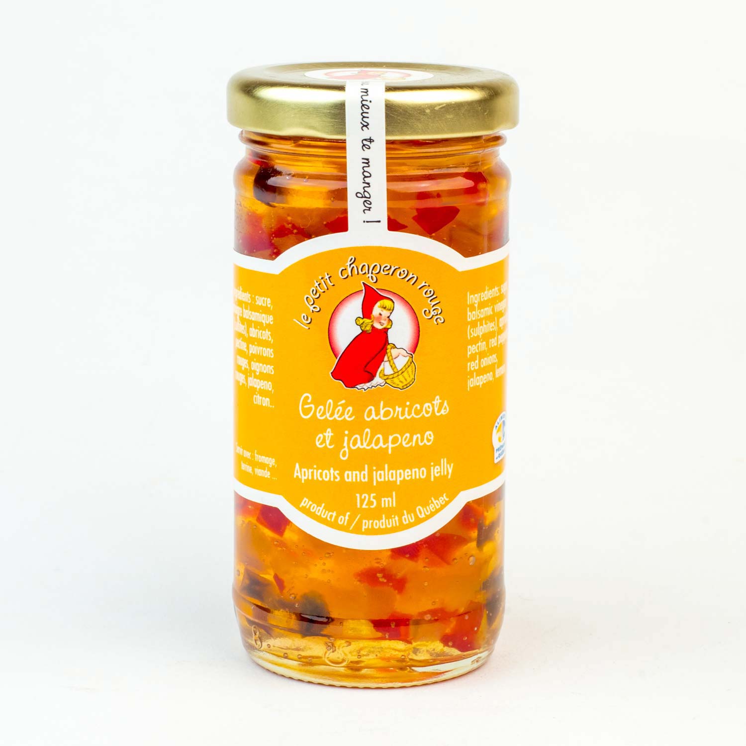 Apricot Jalapeno Jelly 125 ml